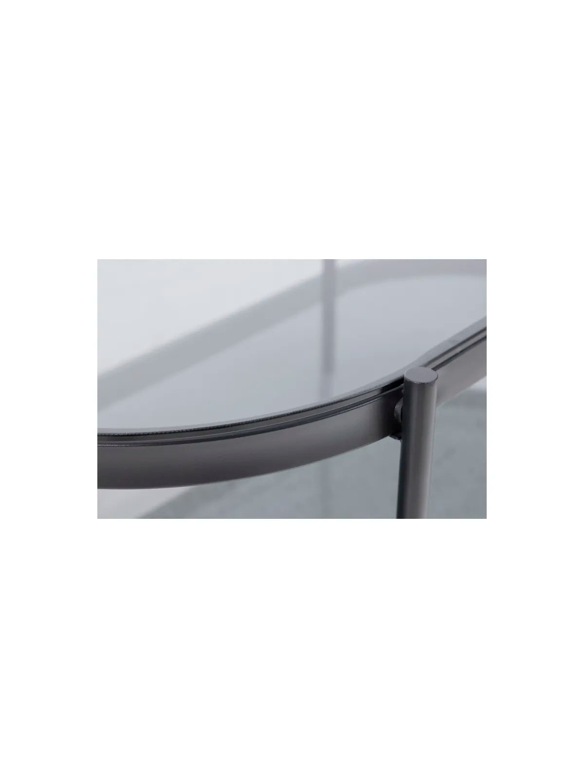 Bayonne Couchtisch Rauch Gehärtetet Glas