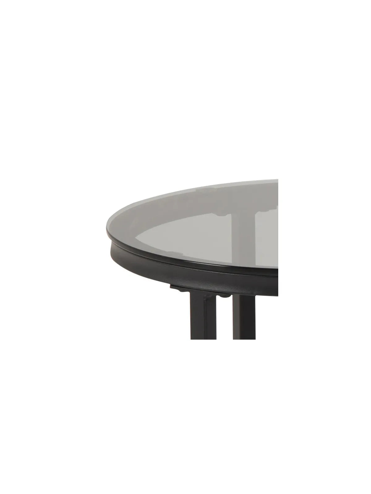Melamin Couchtisch Spiro Schwarz