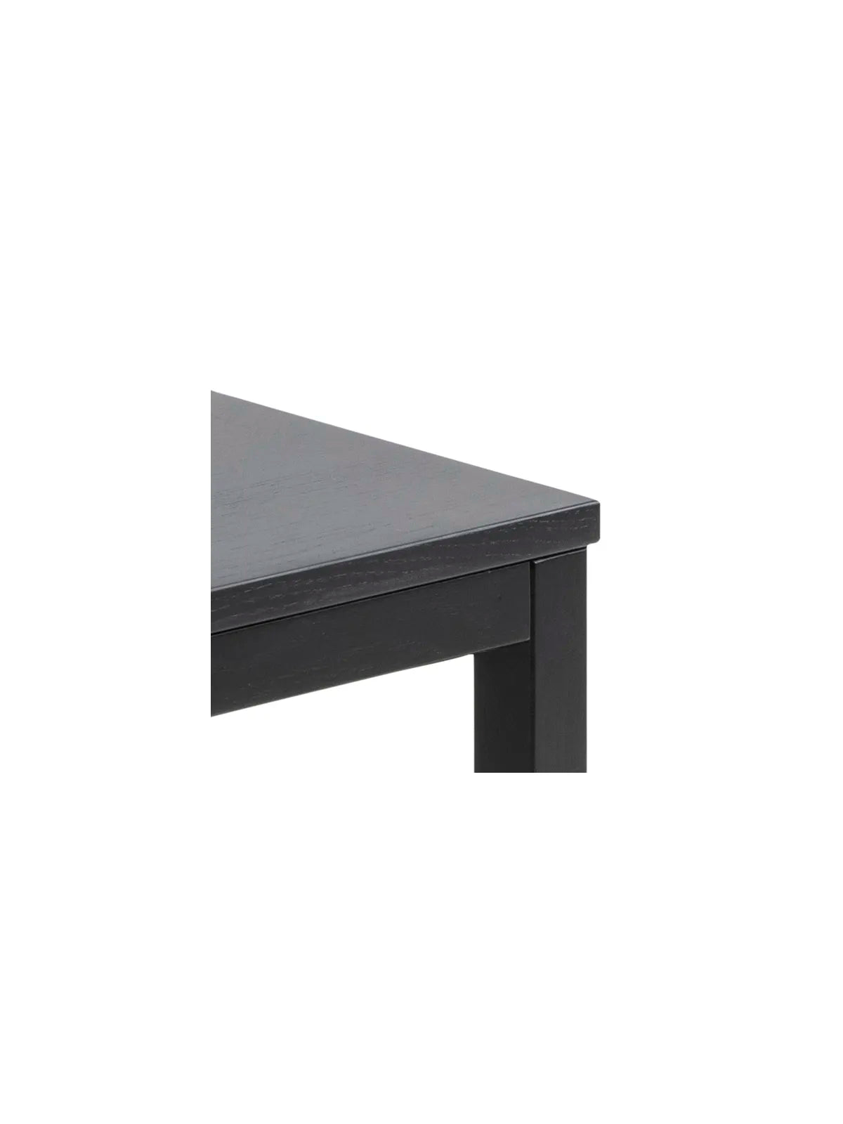 Cornus Couchtisch Schwarz PU Lackiert Eiche Furnier