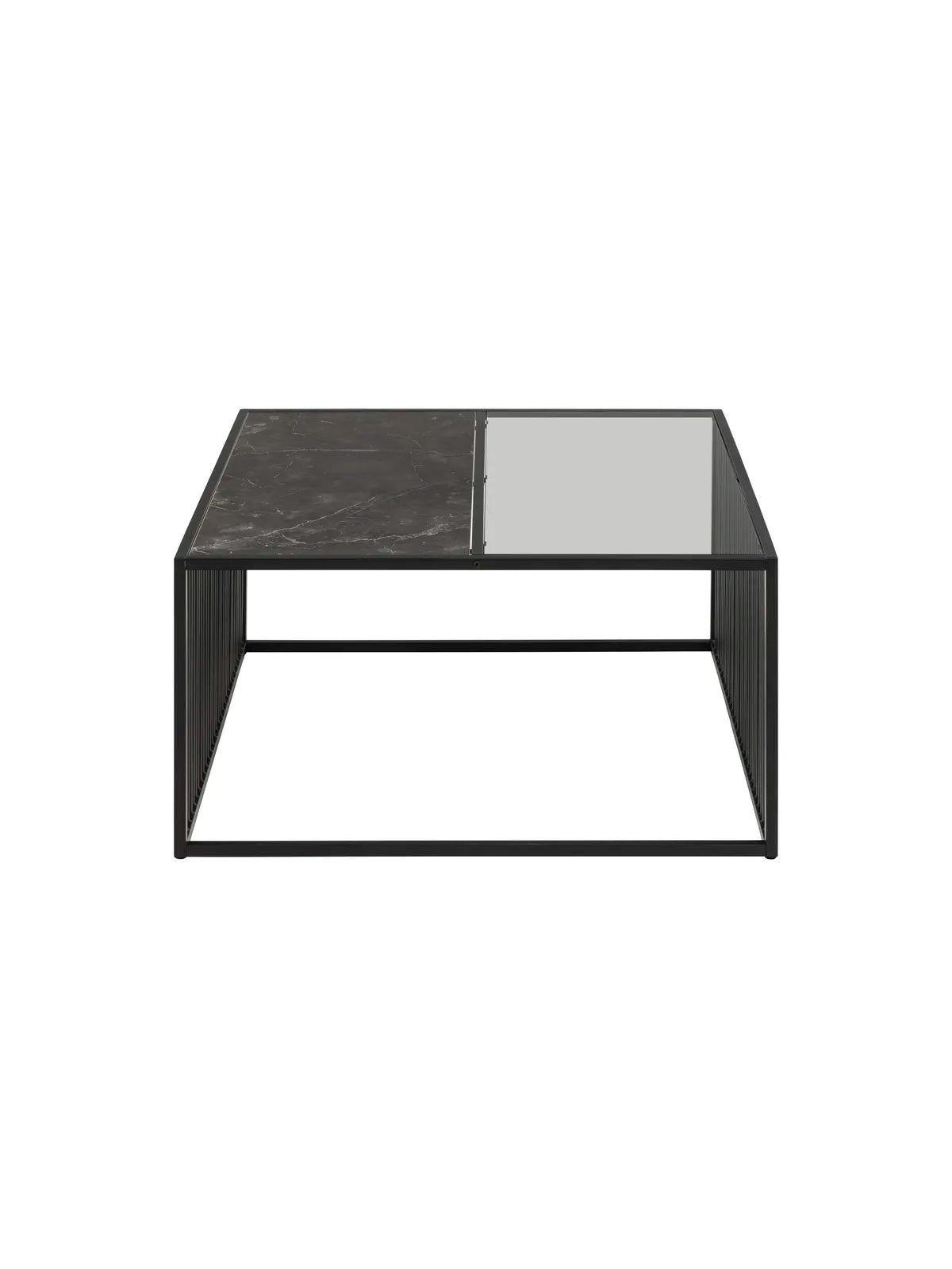 Melamin Couchtisch Strington Schwarz