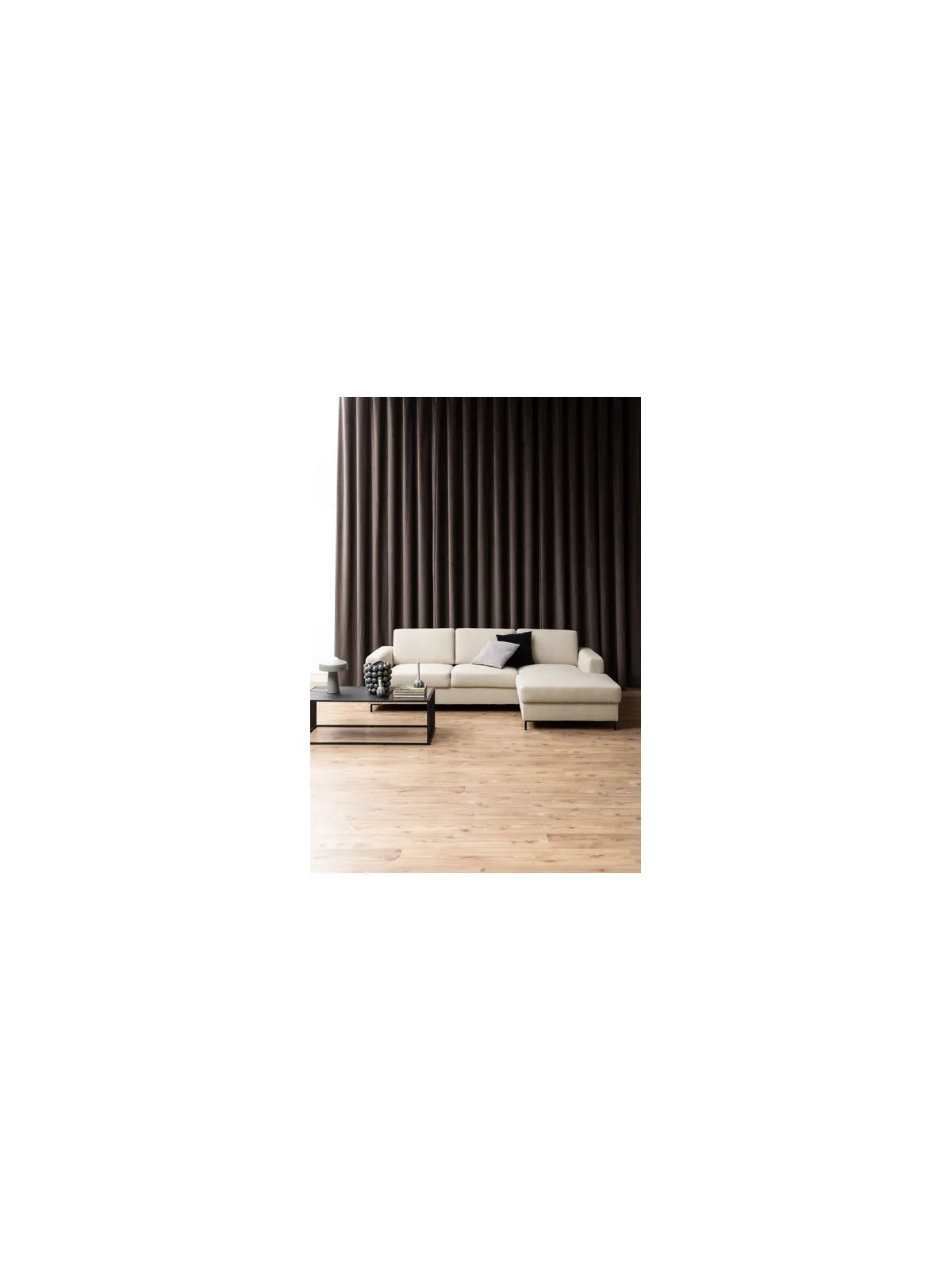 Melamin Couchtisch Strington Schwarz