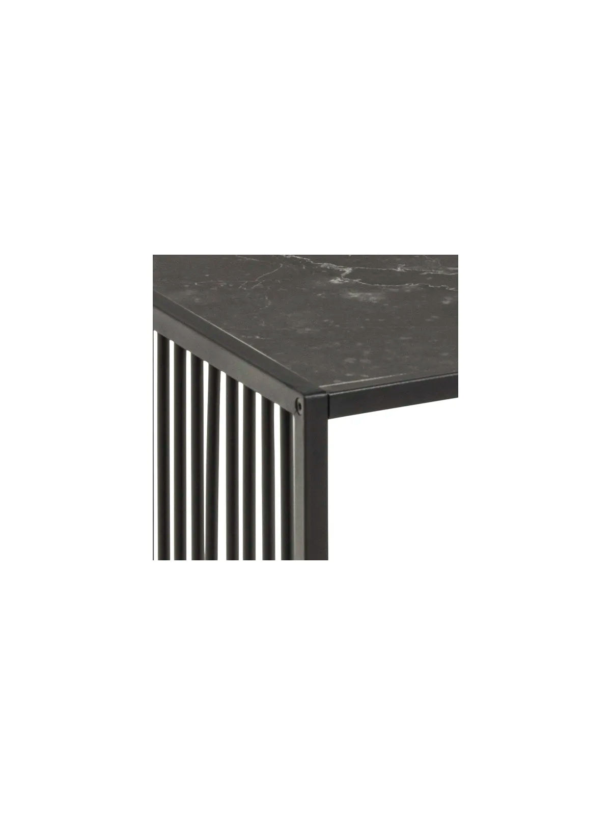 Melamin Couchtisch Strington Schwarz