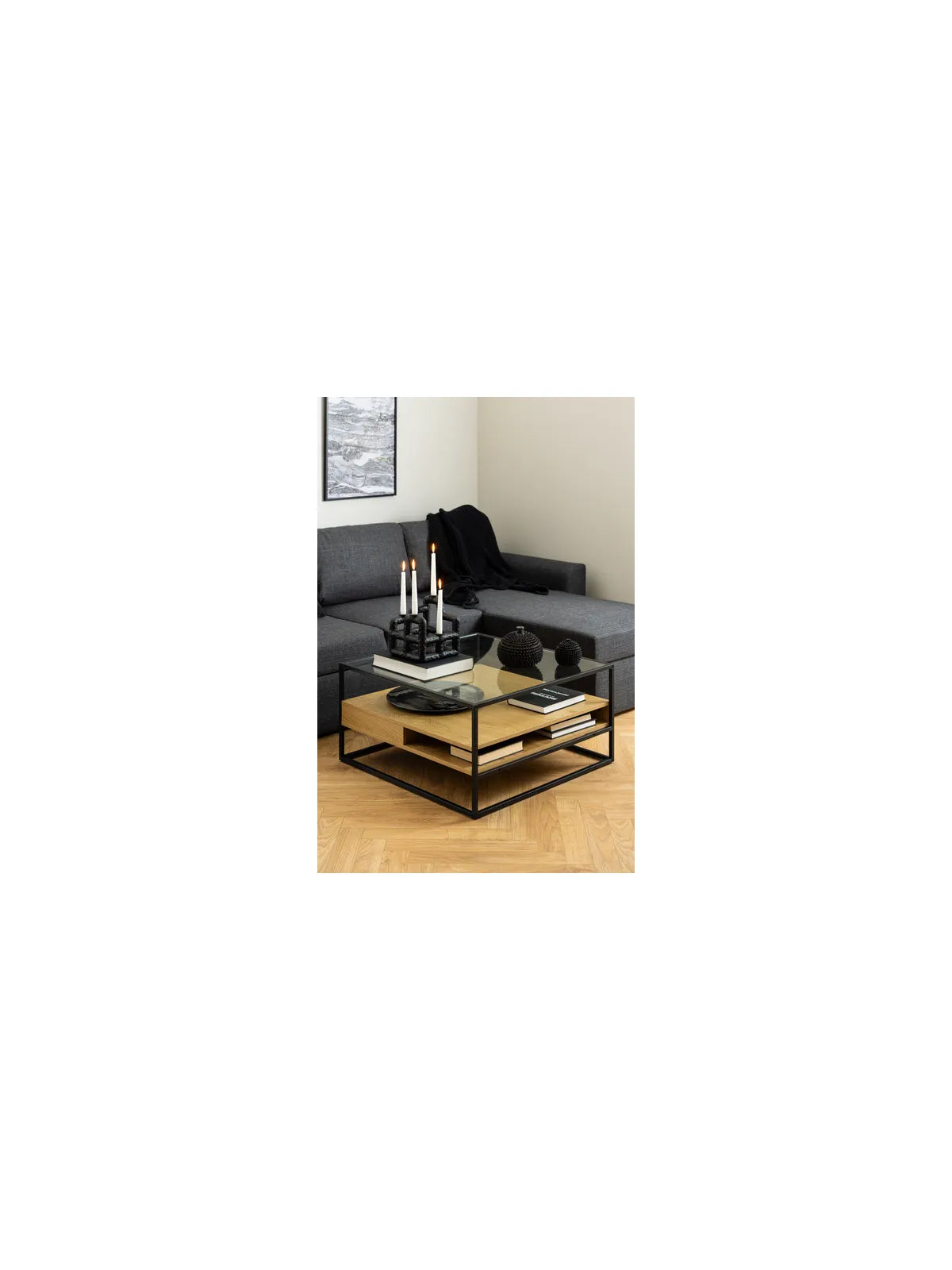 Glas Couchtisch Randolf Glas