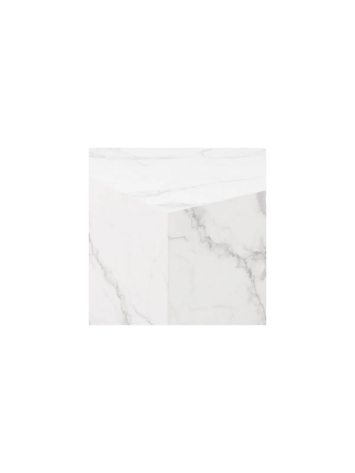 Dice Couchtisch Marmor Weiss Carrara Rau Papier