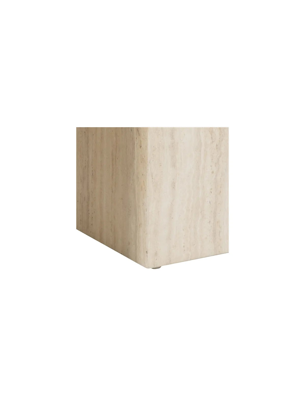 Dice Couchtisch Travertin Rau Papier
