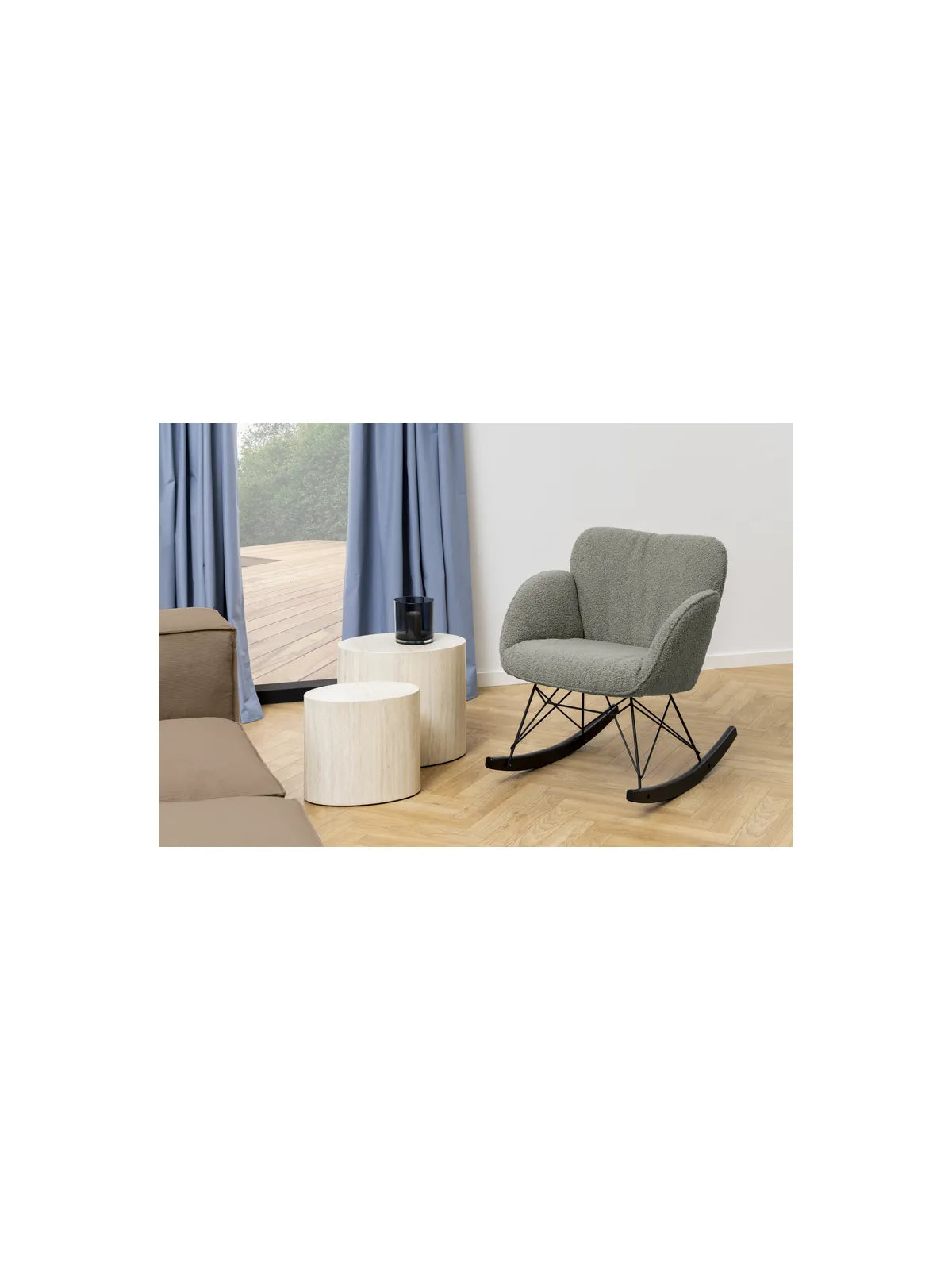 Mice Couchtisch Travertin Rau Papier