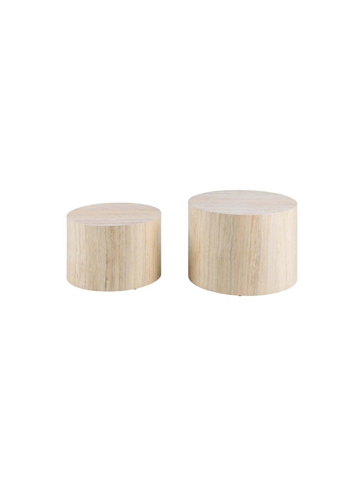 Dice Couchtisch Travertin Rau Papier
