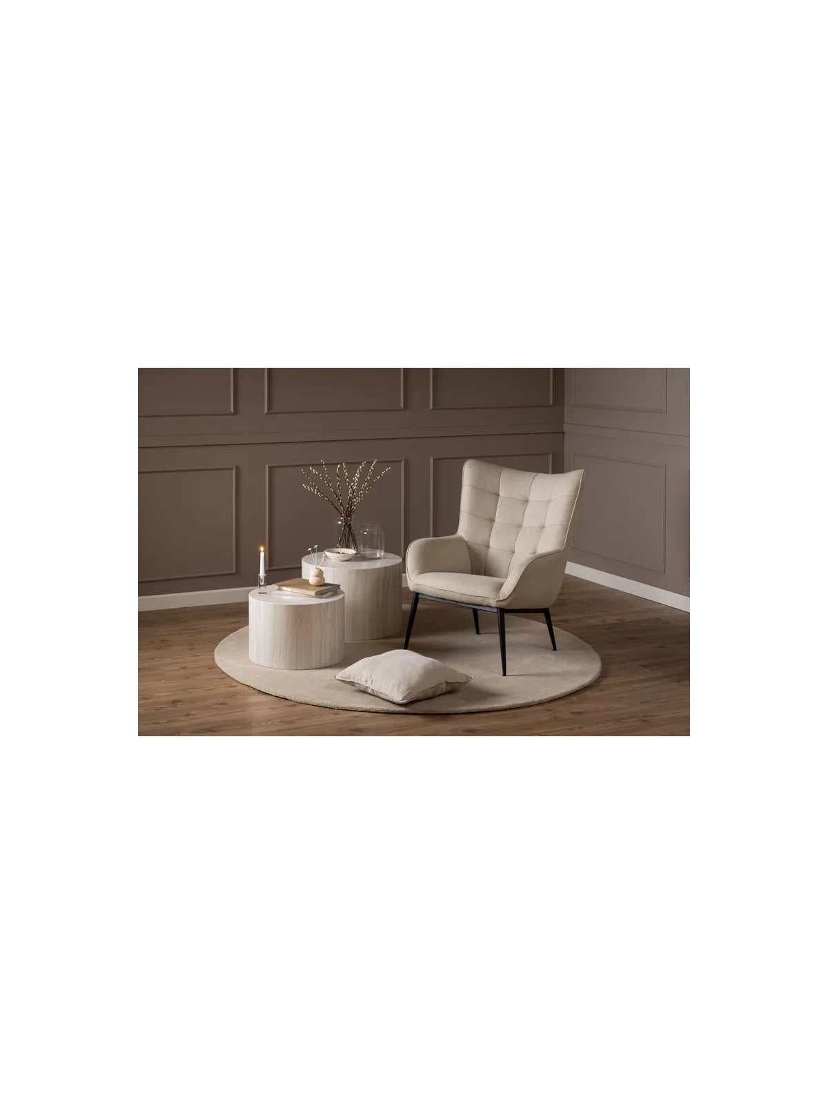 Dice Couchtisch Travertin Rau Papier