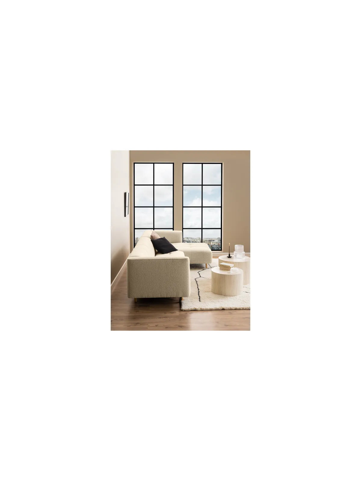 Dice Couchtisch Travertin Rau Papier