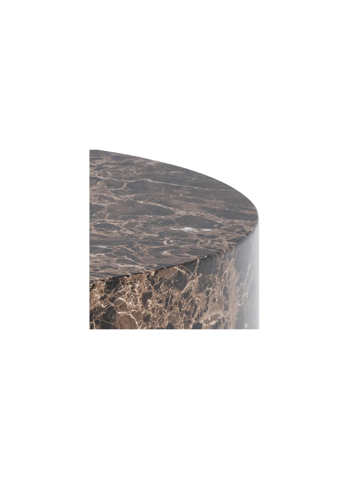 Dice Couchtisch Braun Marmor Delhi Rau Papier