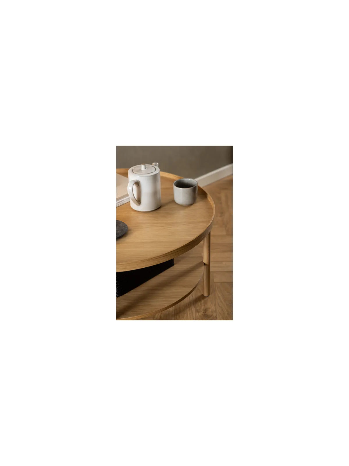 Banbury Couchtisch Eiche PU Lackiert Furnier