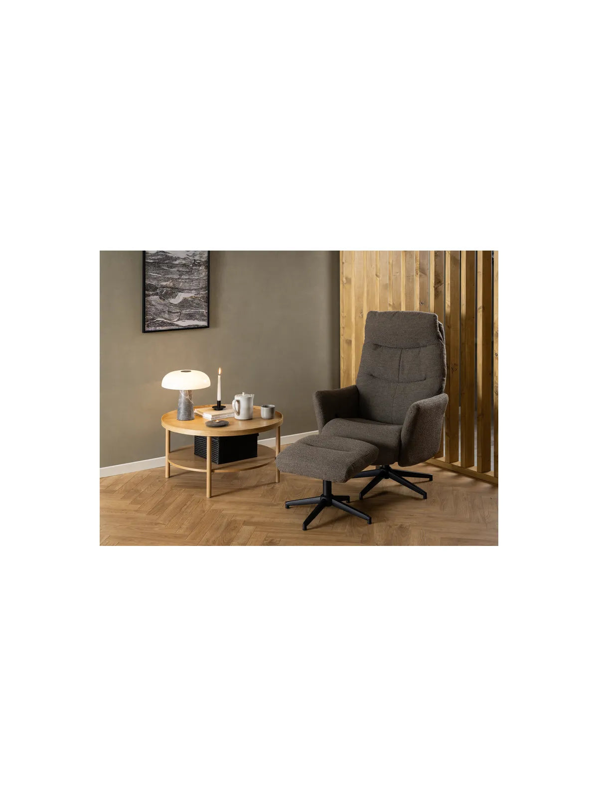 Banbury Couchtisch Eiche PU Lackiert Furnier