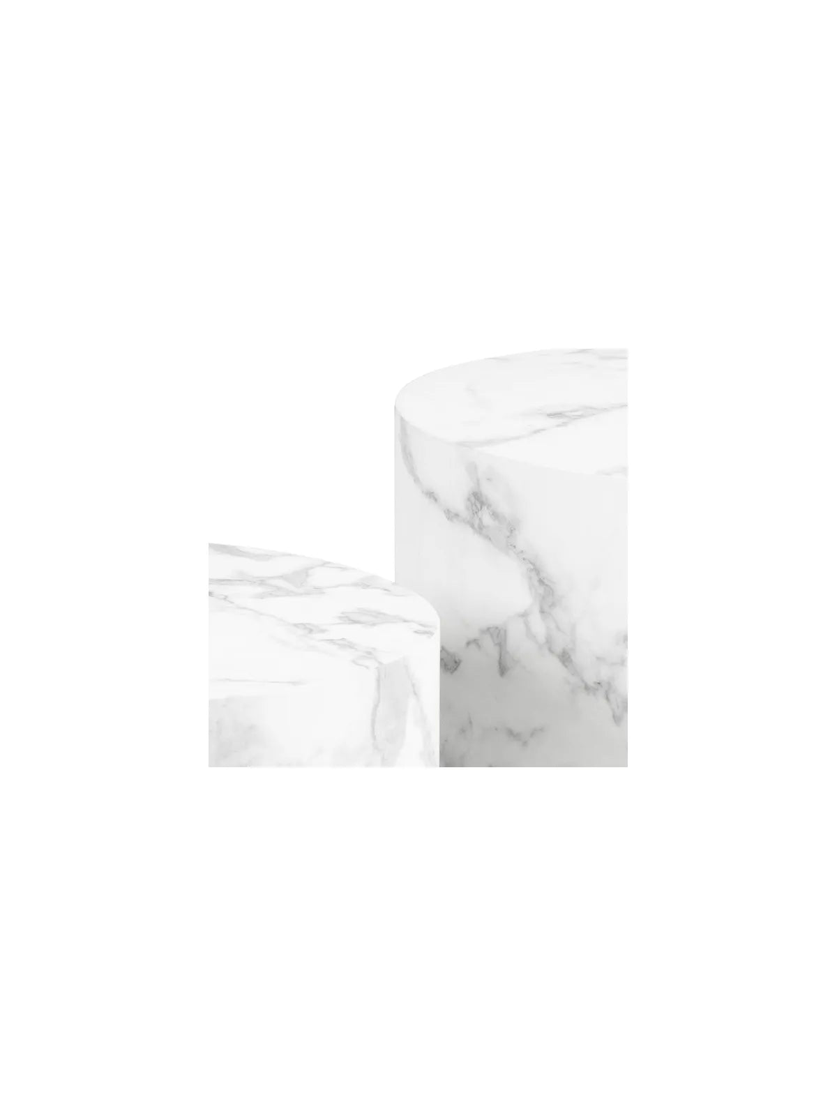 Dice Couchtisch Marmor Weiss Carrara Rau Papier
