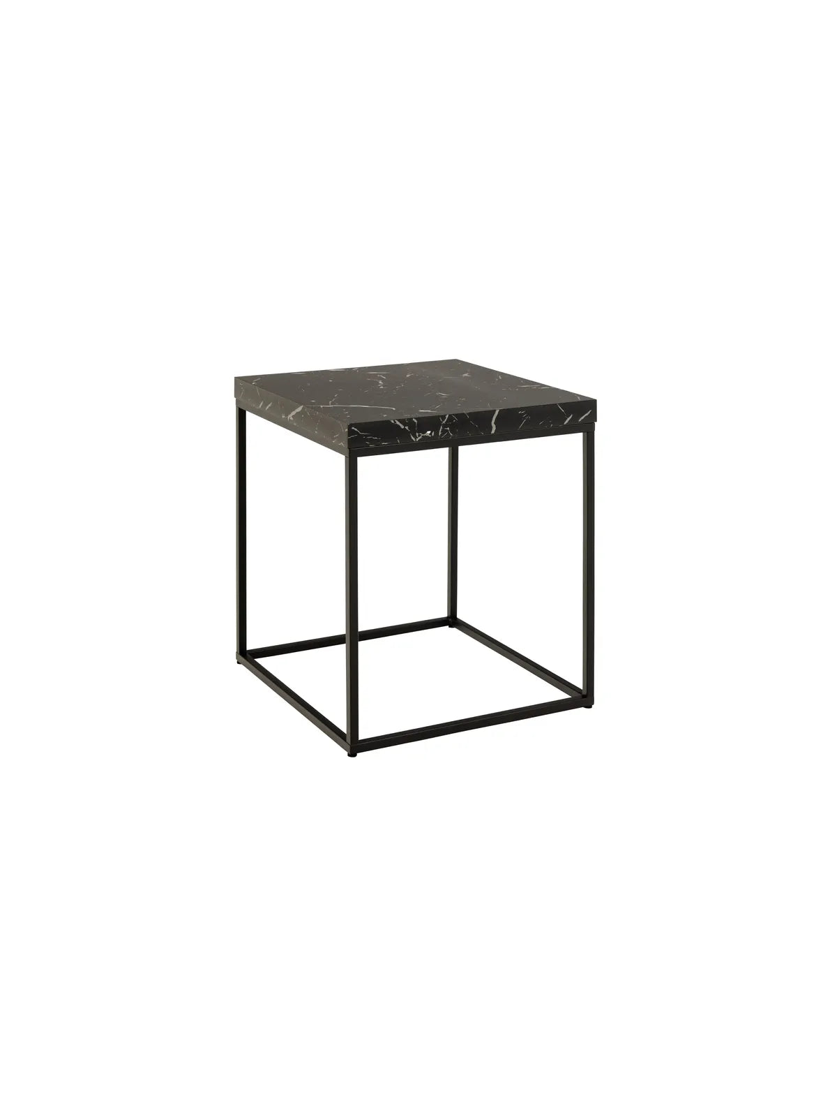 Barossa Couchtisch Marmor Schwarz Marquina Rau Melamin
