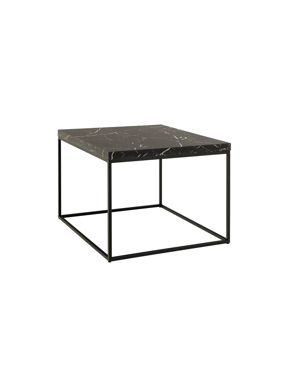 Barossa Couchtisch Marmor Schwarz Marquina Rau Melamin