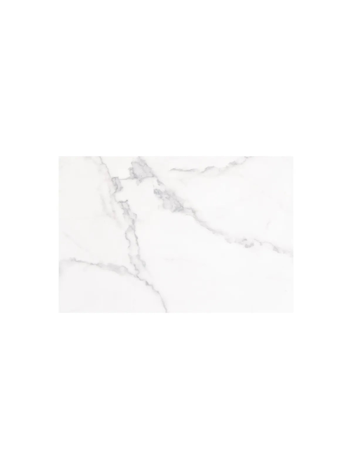 Barossa Couchtisch Marmor Weiss Carrara Rau Melamin