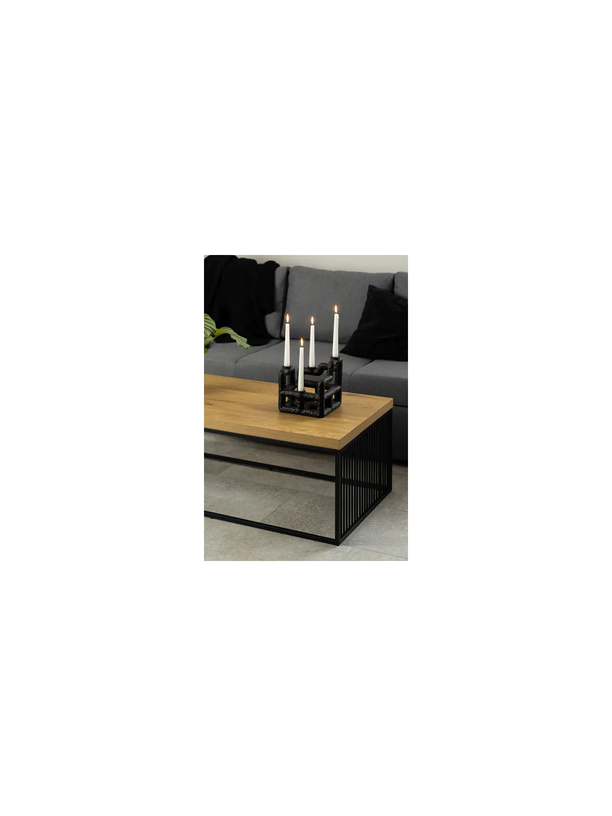 Melamin Couchtisch Strington Wildeiche