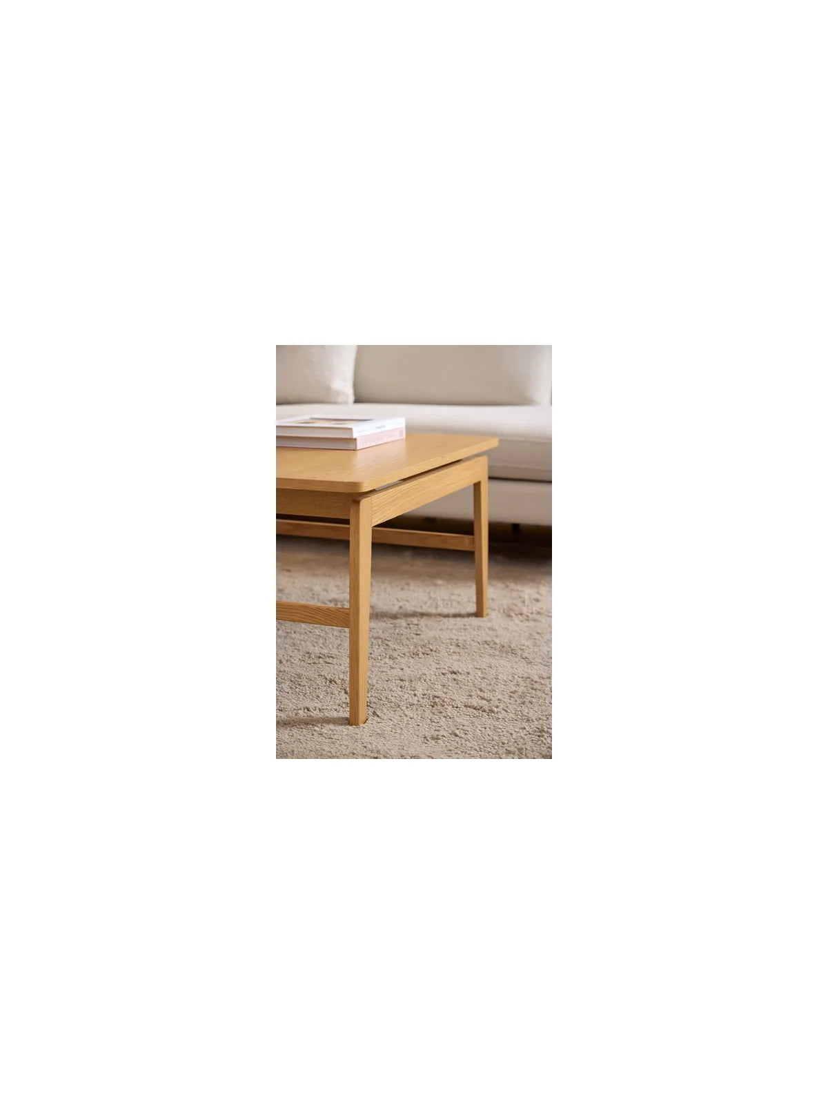 Essex Couchtisch Eiche UV Lackiert Furnier
