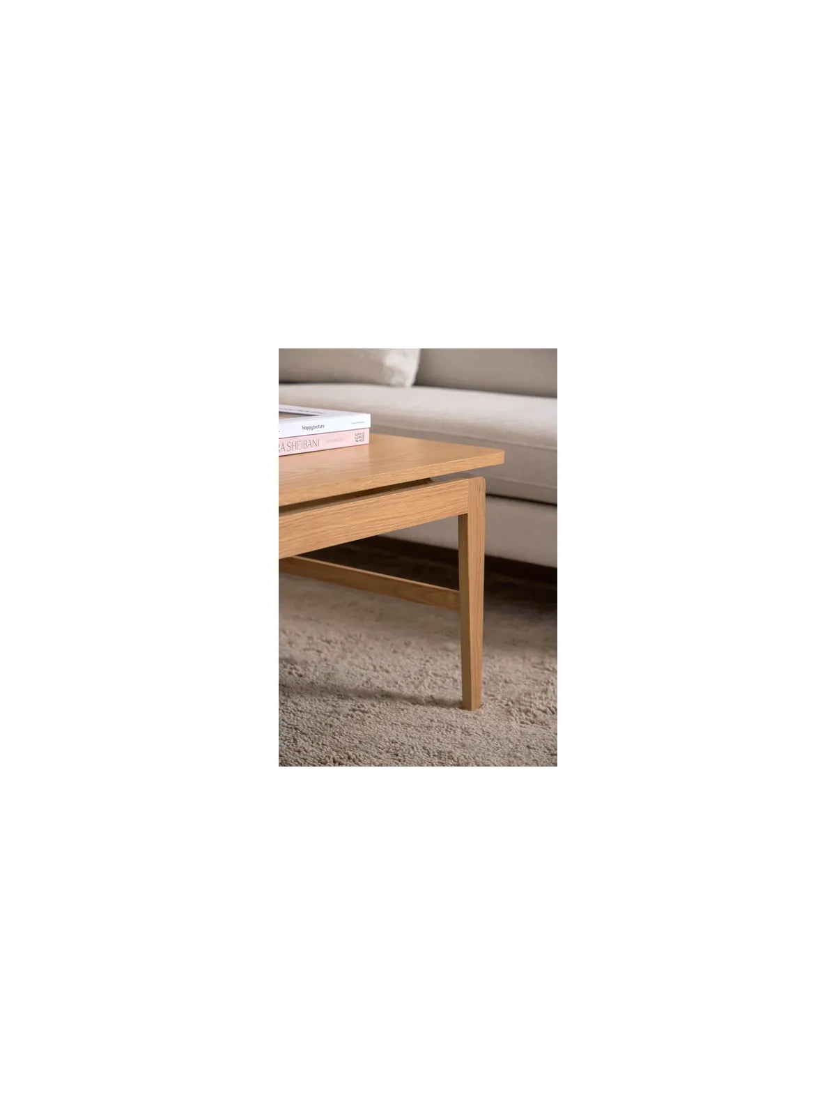 Essex Couchtisch Eiche UV Lackiert Furnier