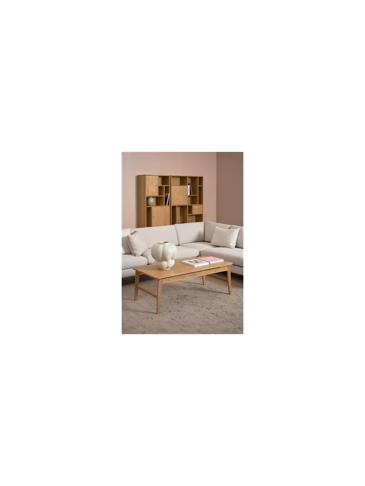 Essex Couchtisch Eiche UV Lackiert Furnier