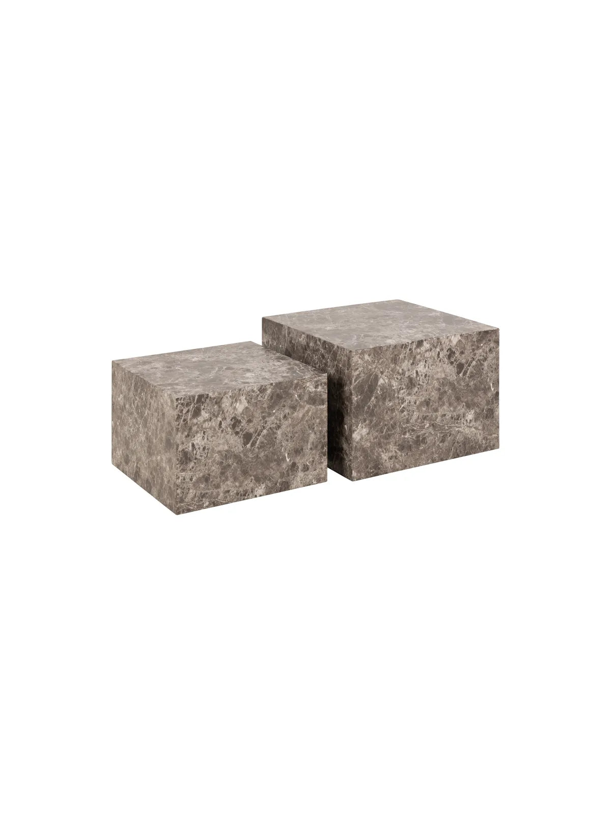 Dice Couchtisch Hellbraune Emperador Rau Papier