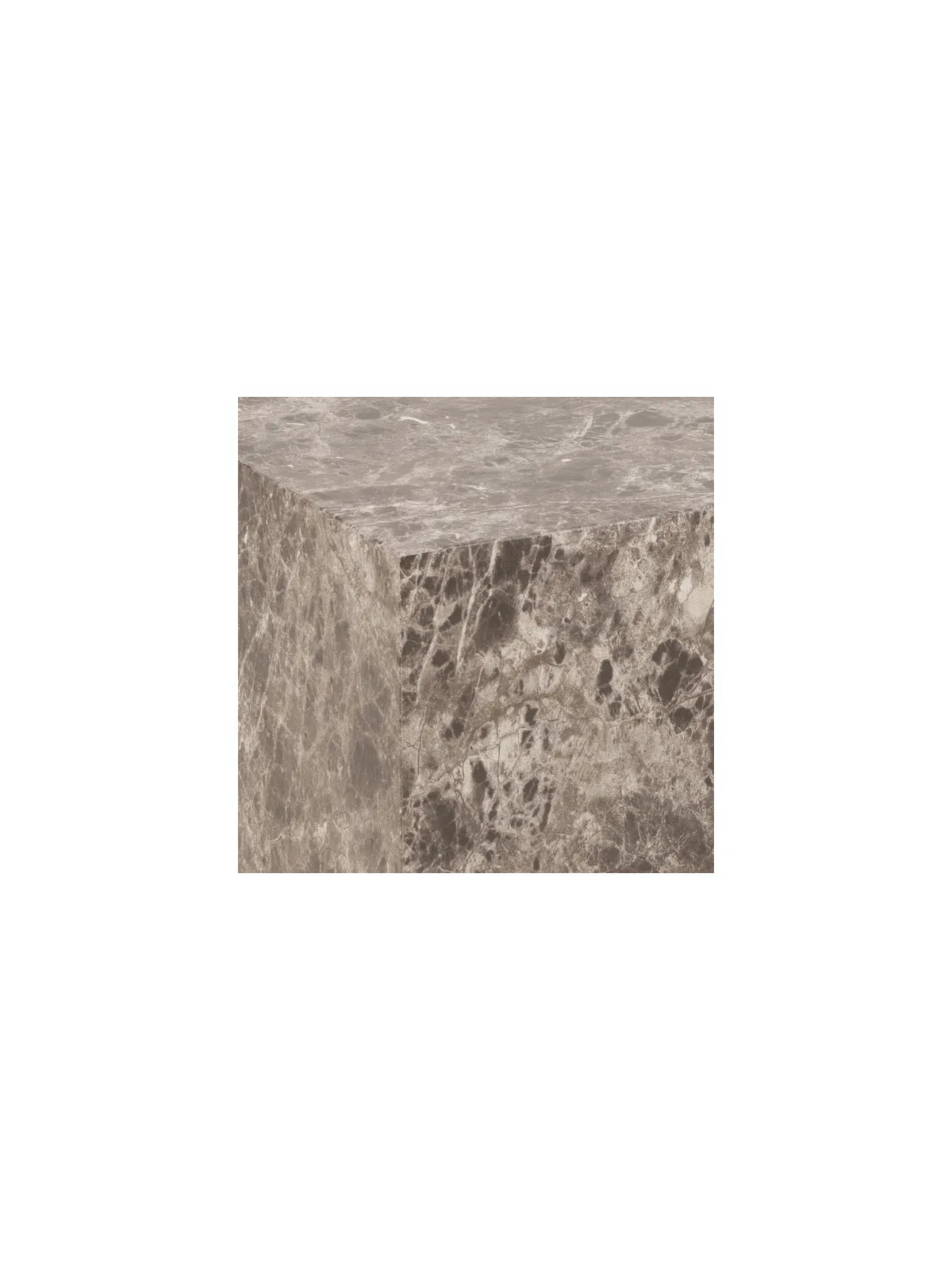 Dice Couchtisch Hellbraune Emperador Rau Papier
