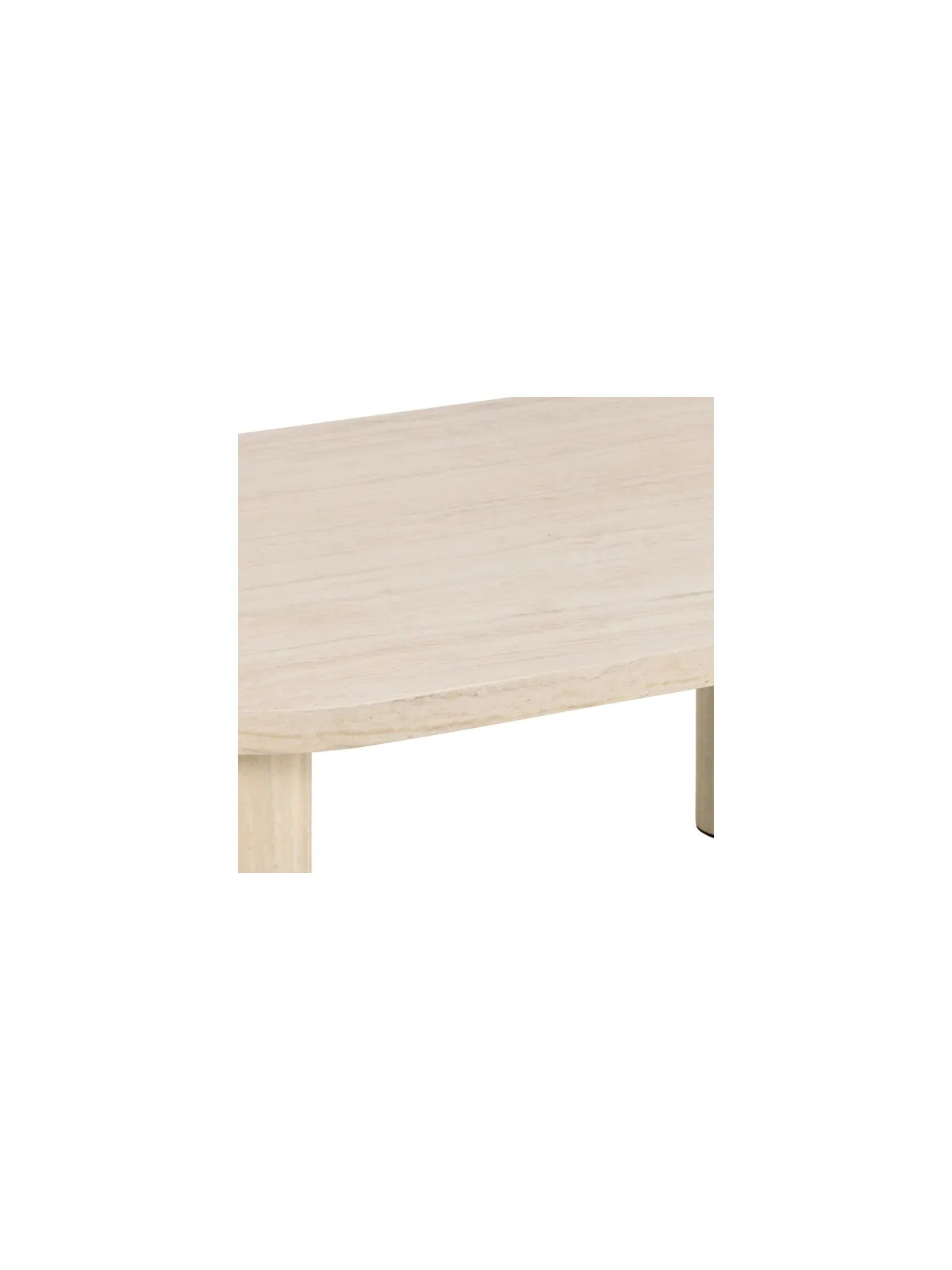 Holz Couchtisch Solano Rau Papier