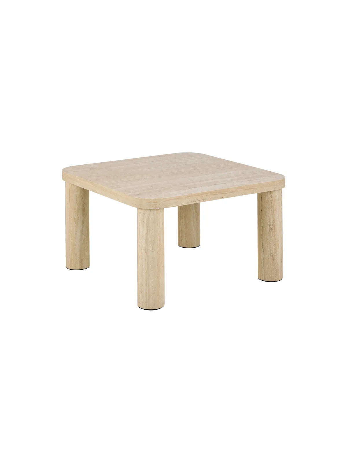 Holz Couchtisch Solano Rau Papier