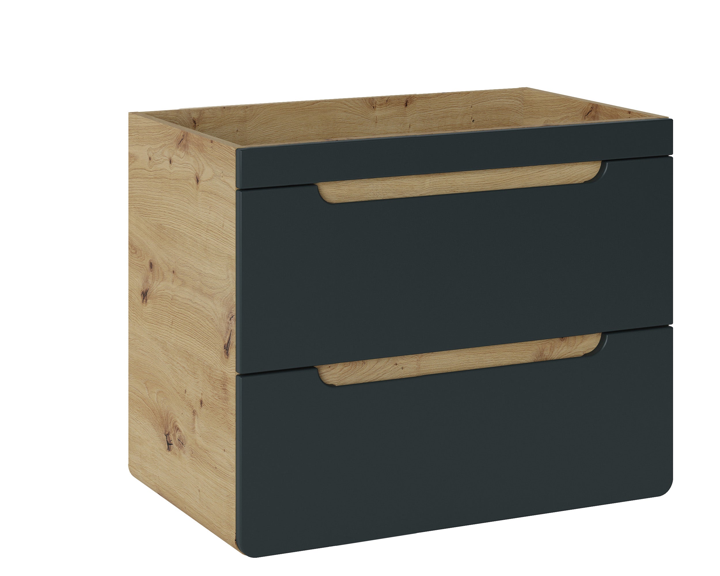 Aruba Unterschrank für Waschbecken, 70 cm, 2 Schubladen
