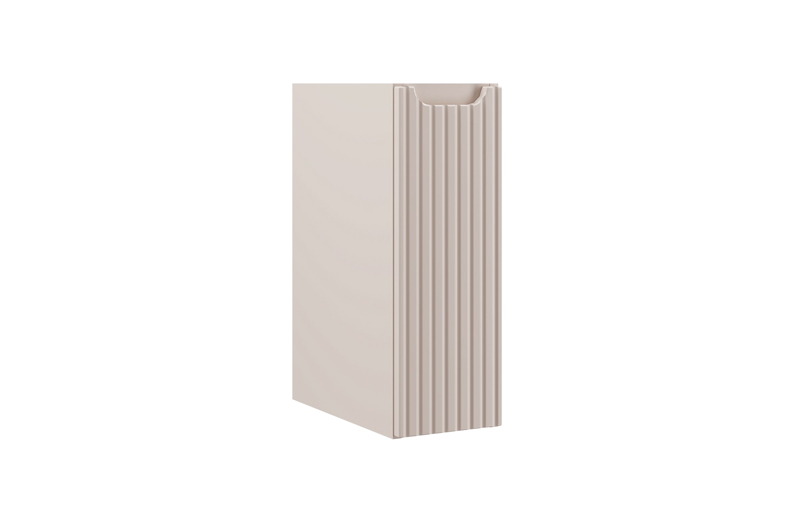 Nova Seitenschrank 20 cm 1 Tür Kaschmir Matt