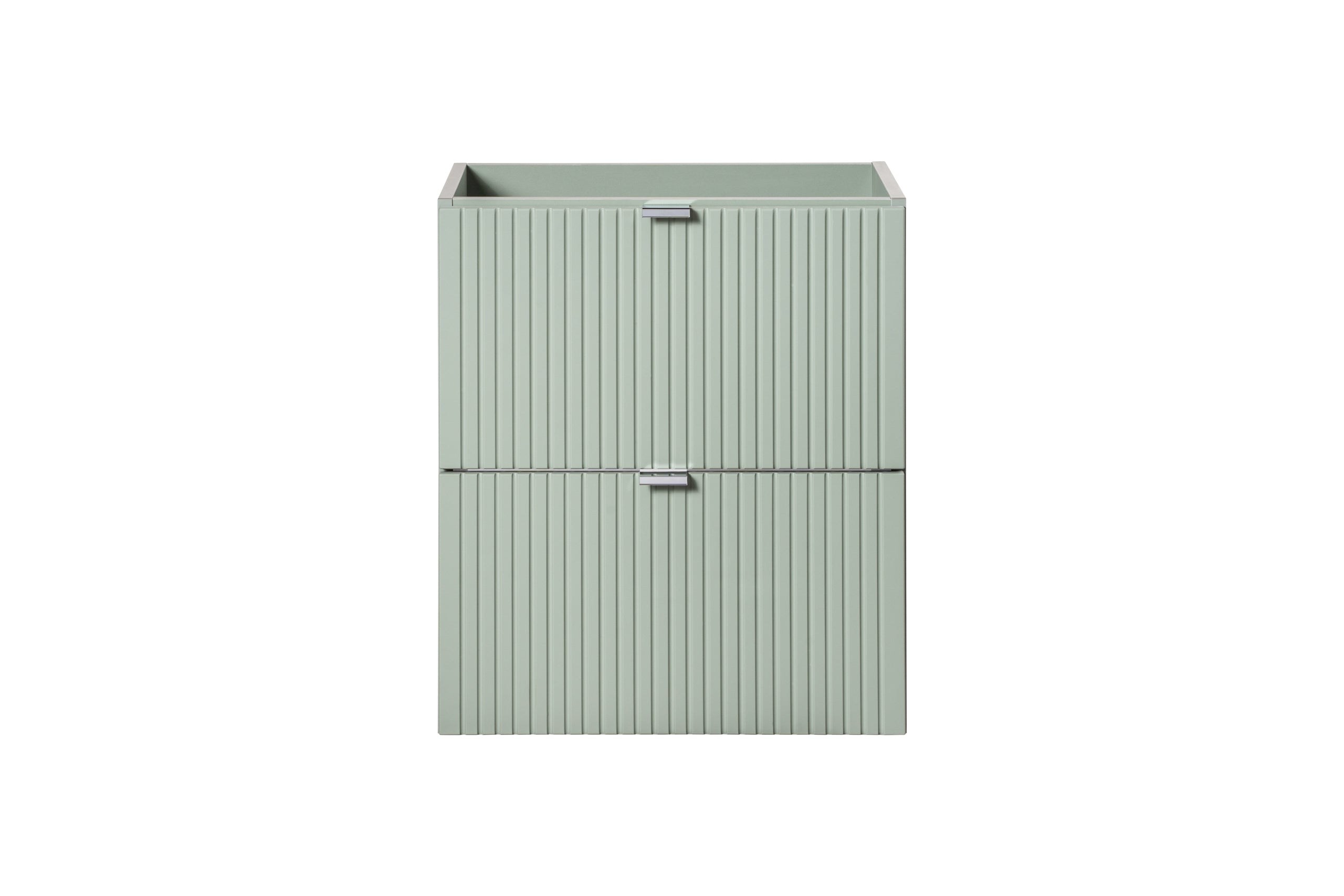 Line Unterschrank für Waschbecken 50 cm, 2 Schubladen