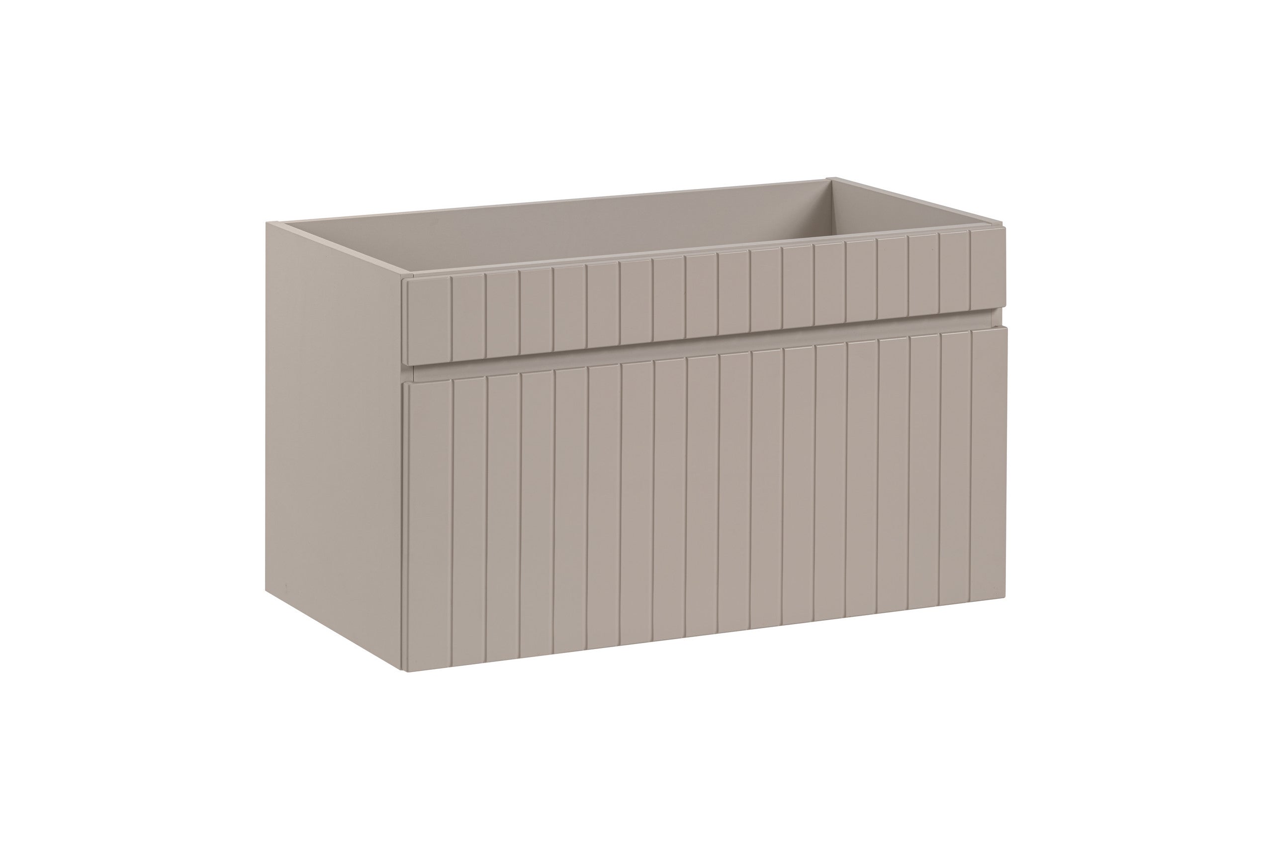 Iconic Waschbeckenunterschrank 80 cm, 1 Schublade Kaschmir Matt