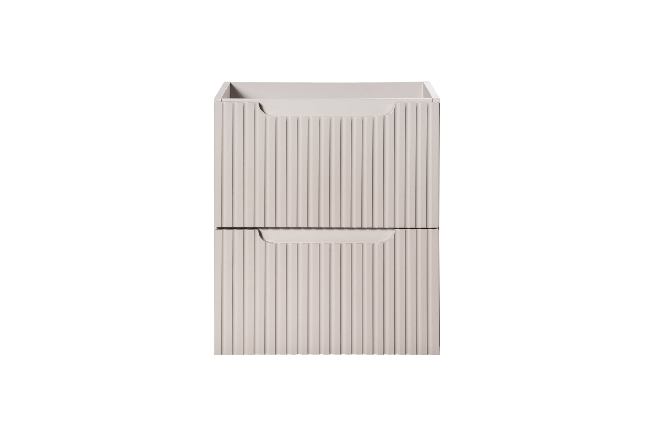 Nova Unterschrank für Waschbecken, 50 cm, 2 Schubladen Kaschmir Matt