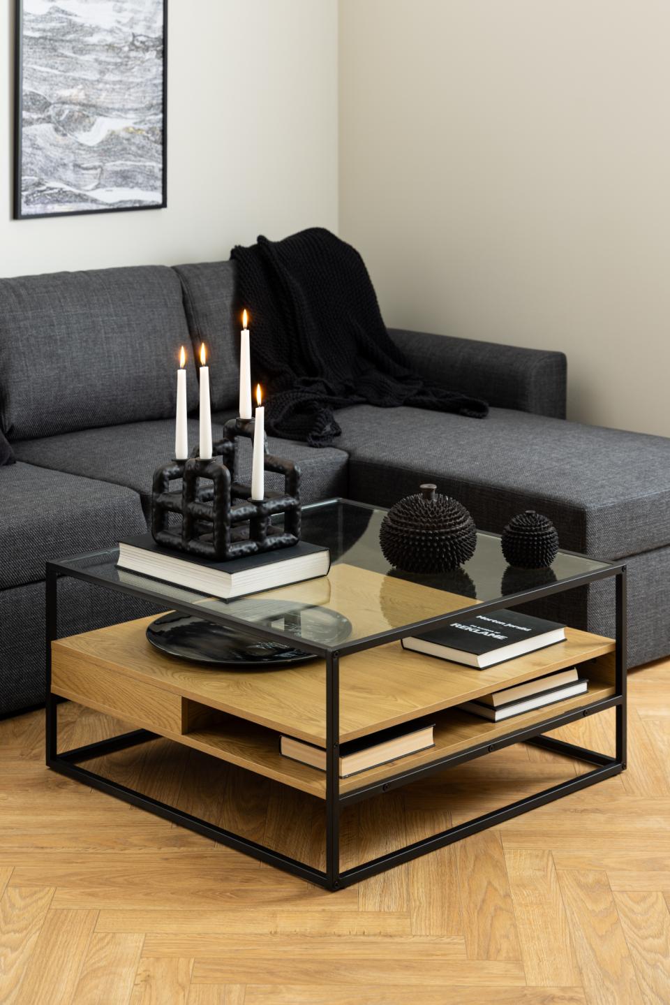 Glas Couchtisch Randolf Glas