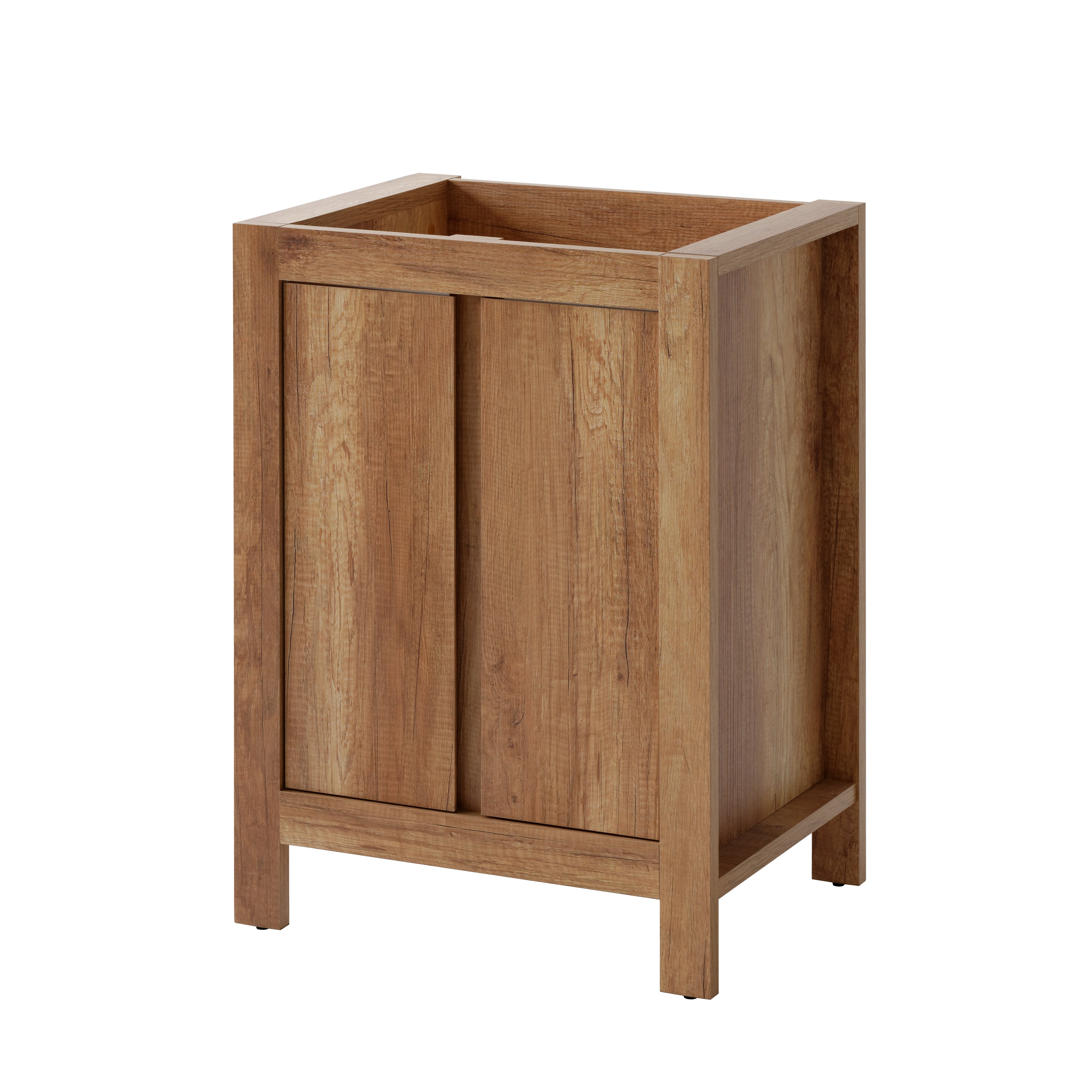 Klassischer Unterschrank für Waschbecken, 60 cm, 2 Türen