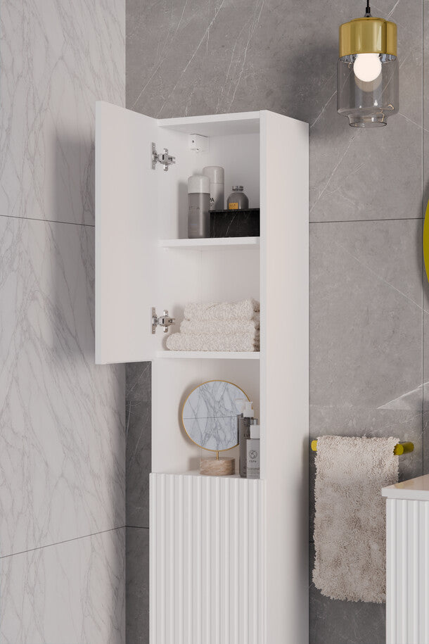 Hochschrank Nova White 2D