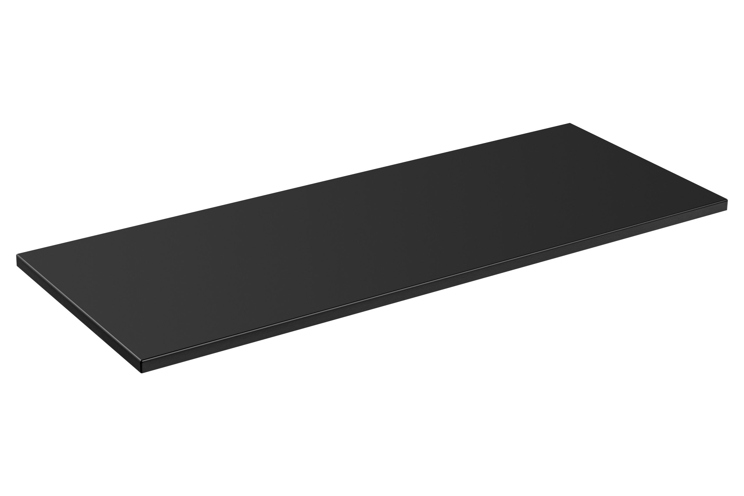 Adel Arbeitsplatte 120 cm Schwarz Matt