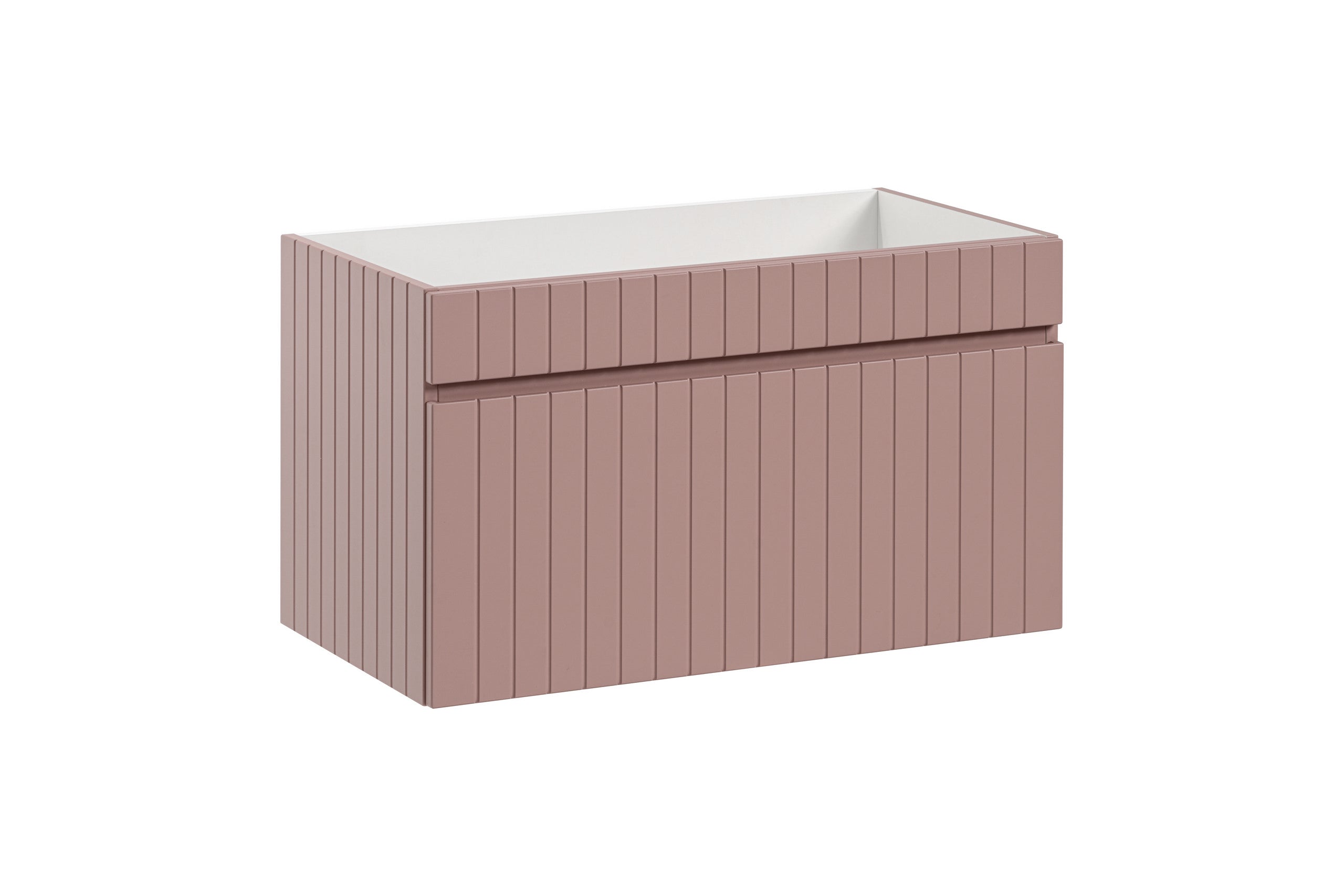 Iconic Waschbeckenunterschrank 80 cm, 1 Schublade Antike Rose