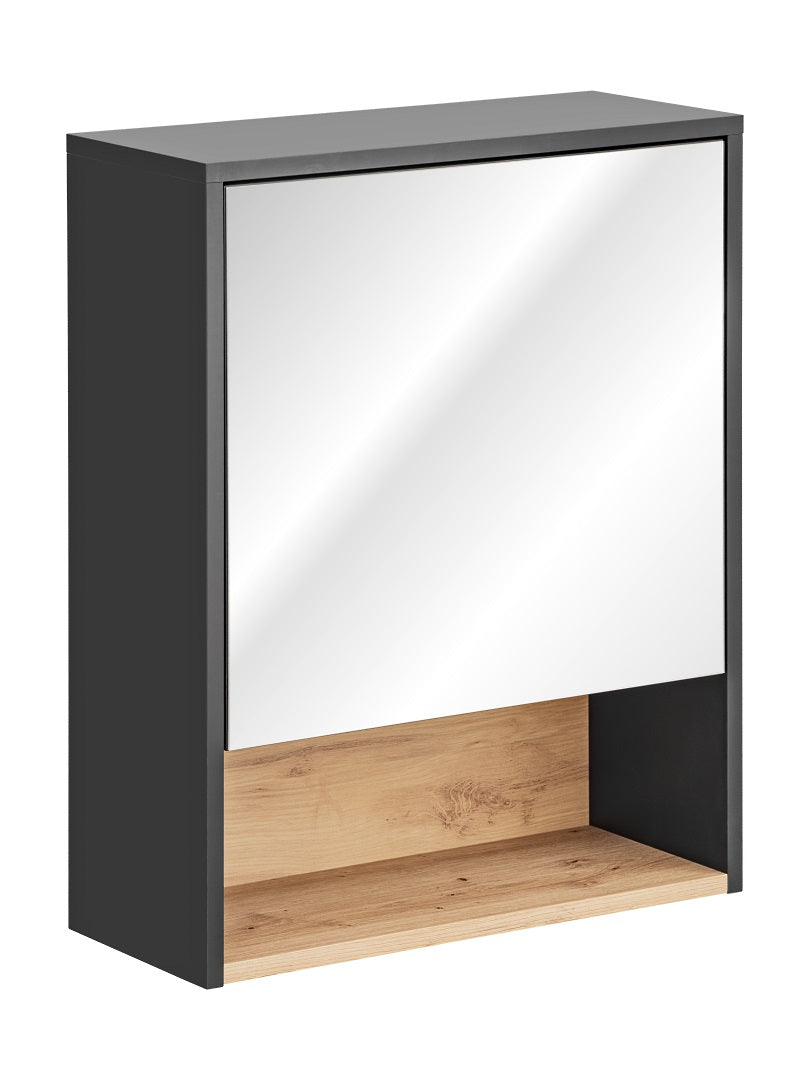Borneo Spiegelschrank 60cm, 1 Tür