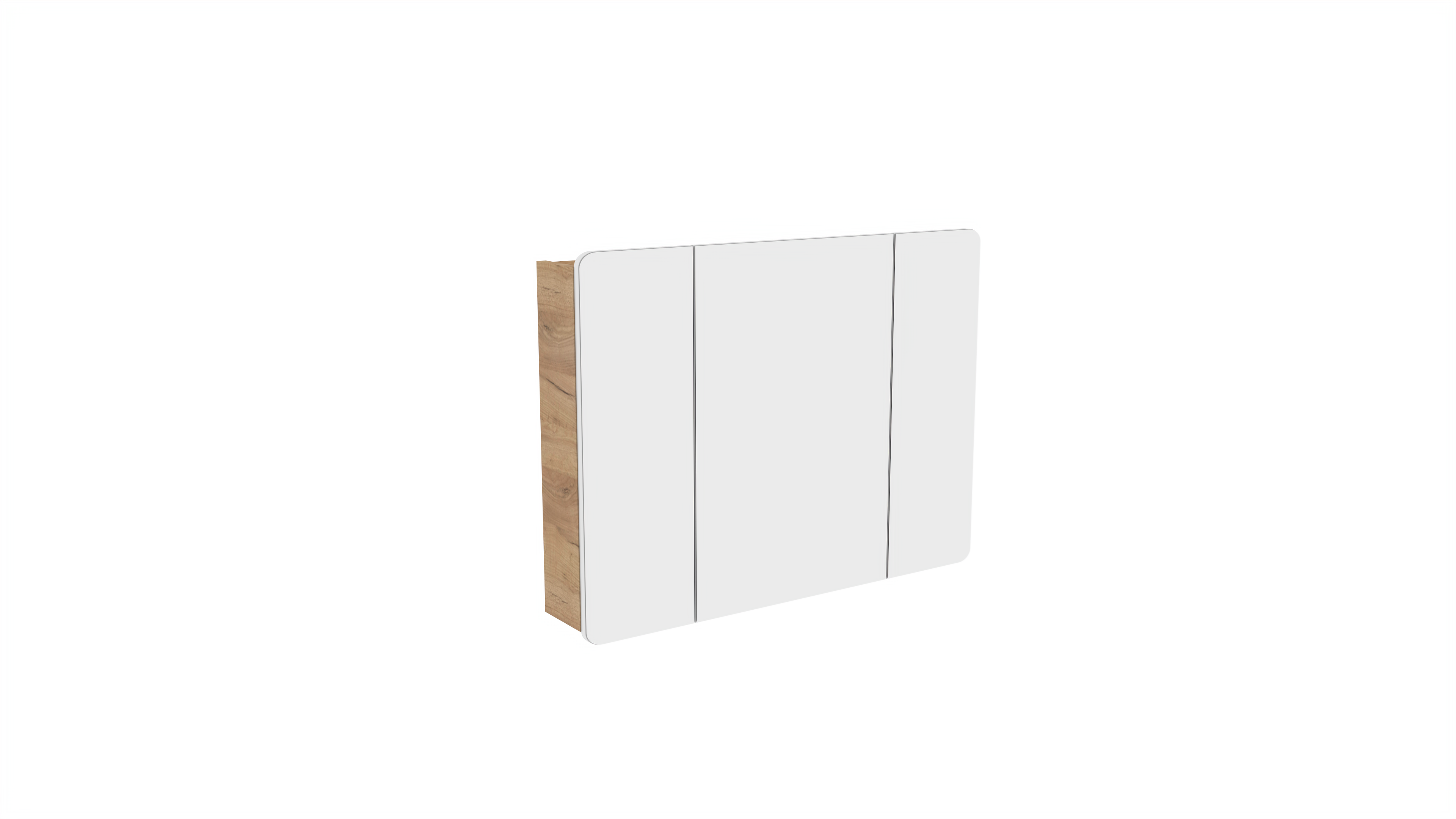 Aruba Spiegelschrank 100 cm 3 Türen