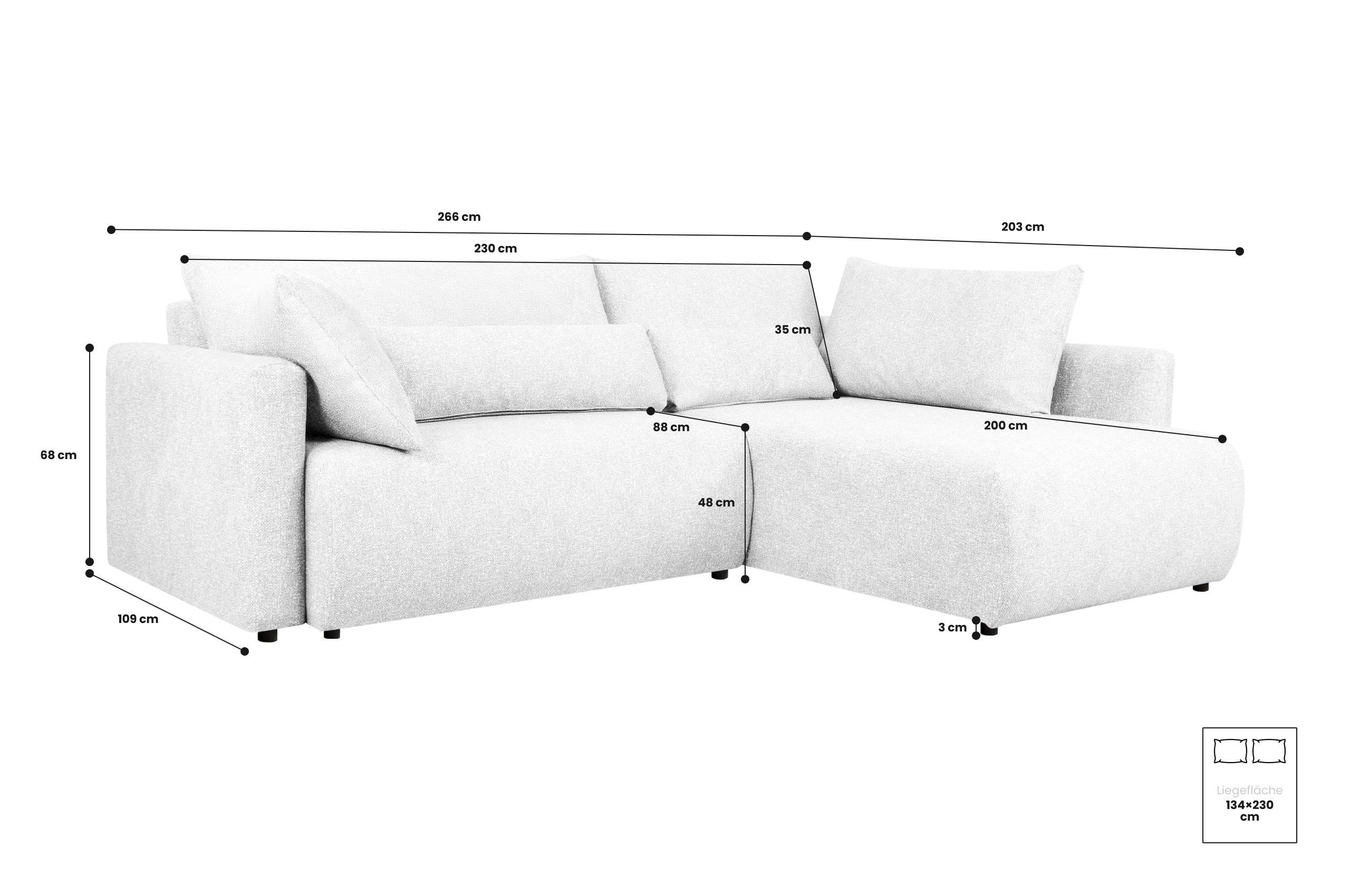 Malwina Ecksofa