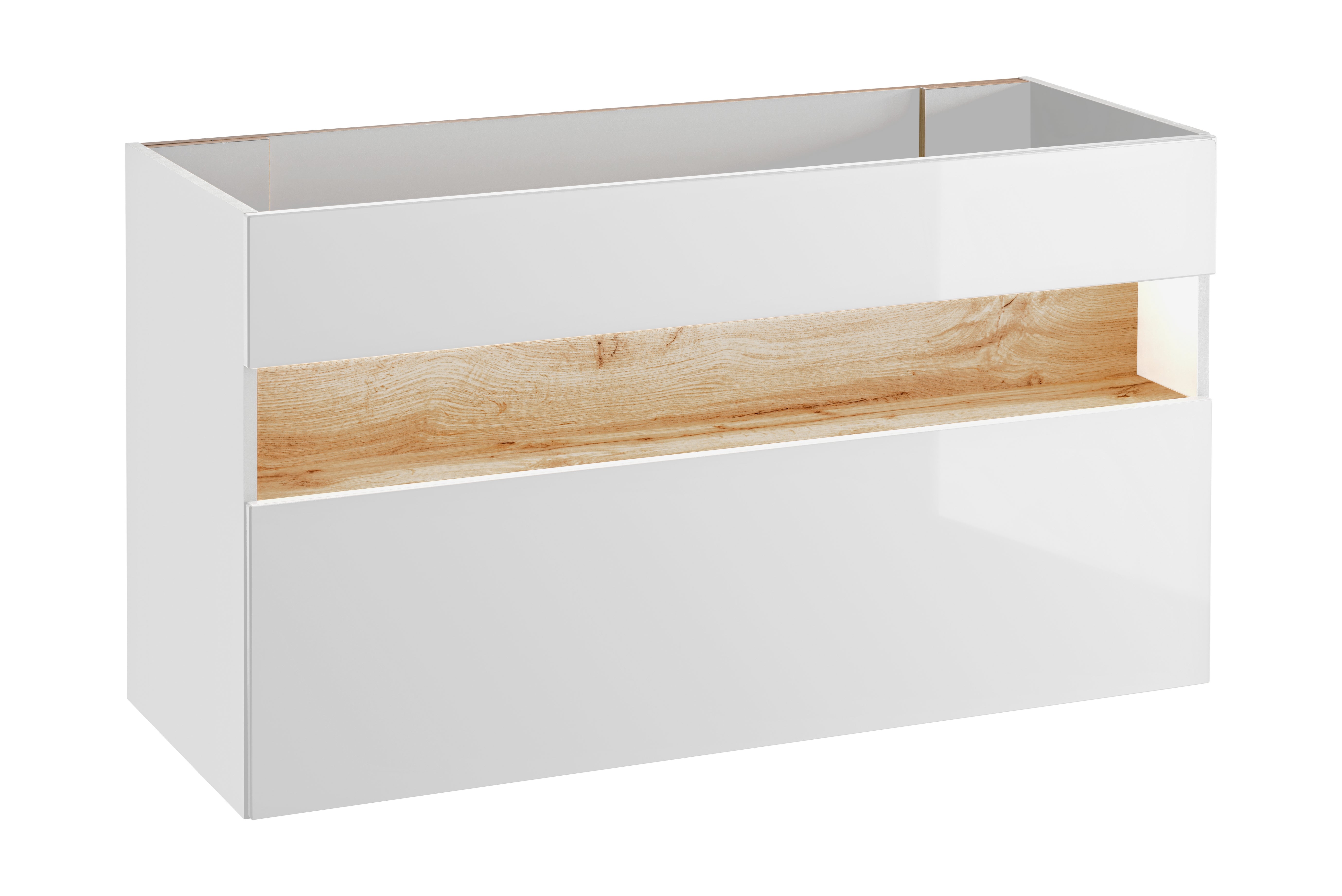 Bahama Waschbeckenunterschrank 120 cm, 1 Schublade