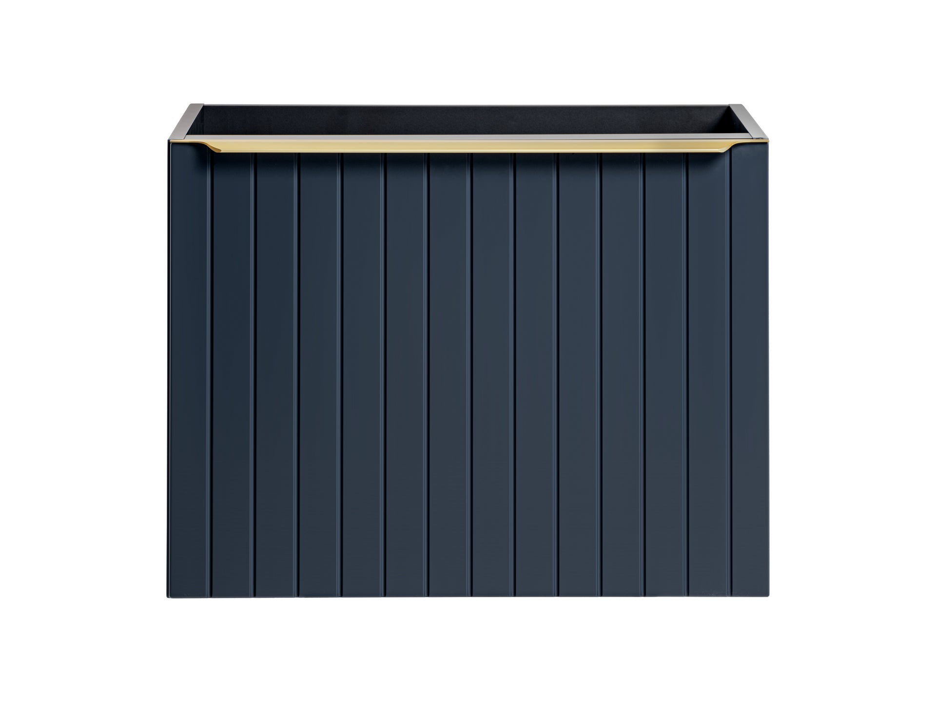 Santa Schrank unter Waschbecken 60 cm 2 Schubladen Indigoblau