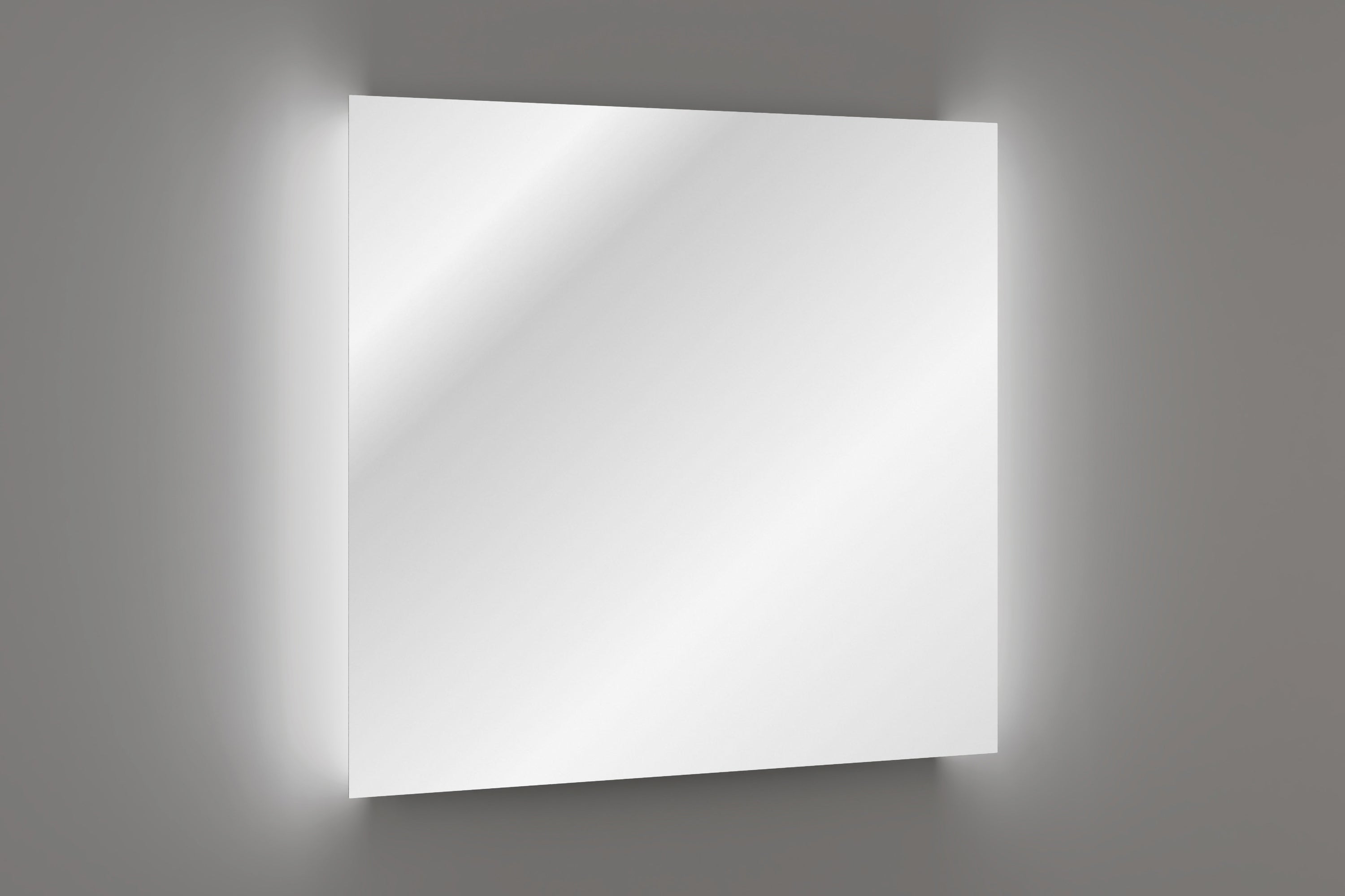 Aura Led Spiegel ohne Rahmen Spiegel 80 x  x 80 cm