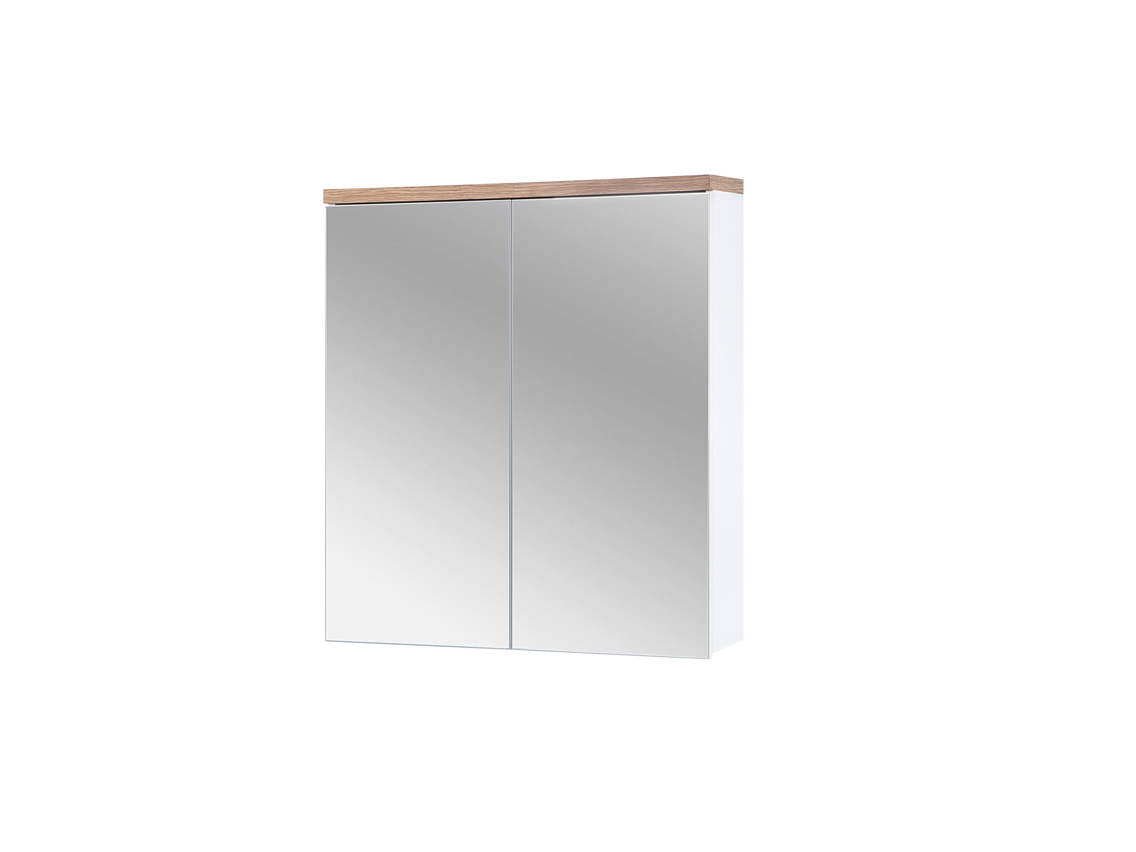 Bali Spiegelschrank 60 cm 2 Türen Weiß