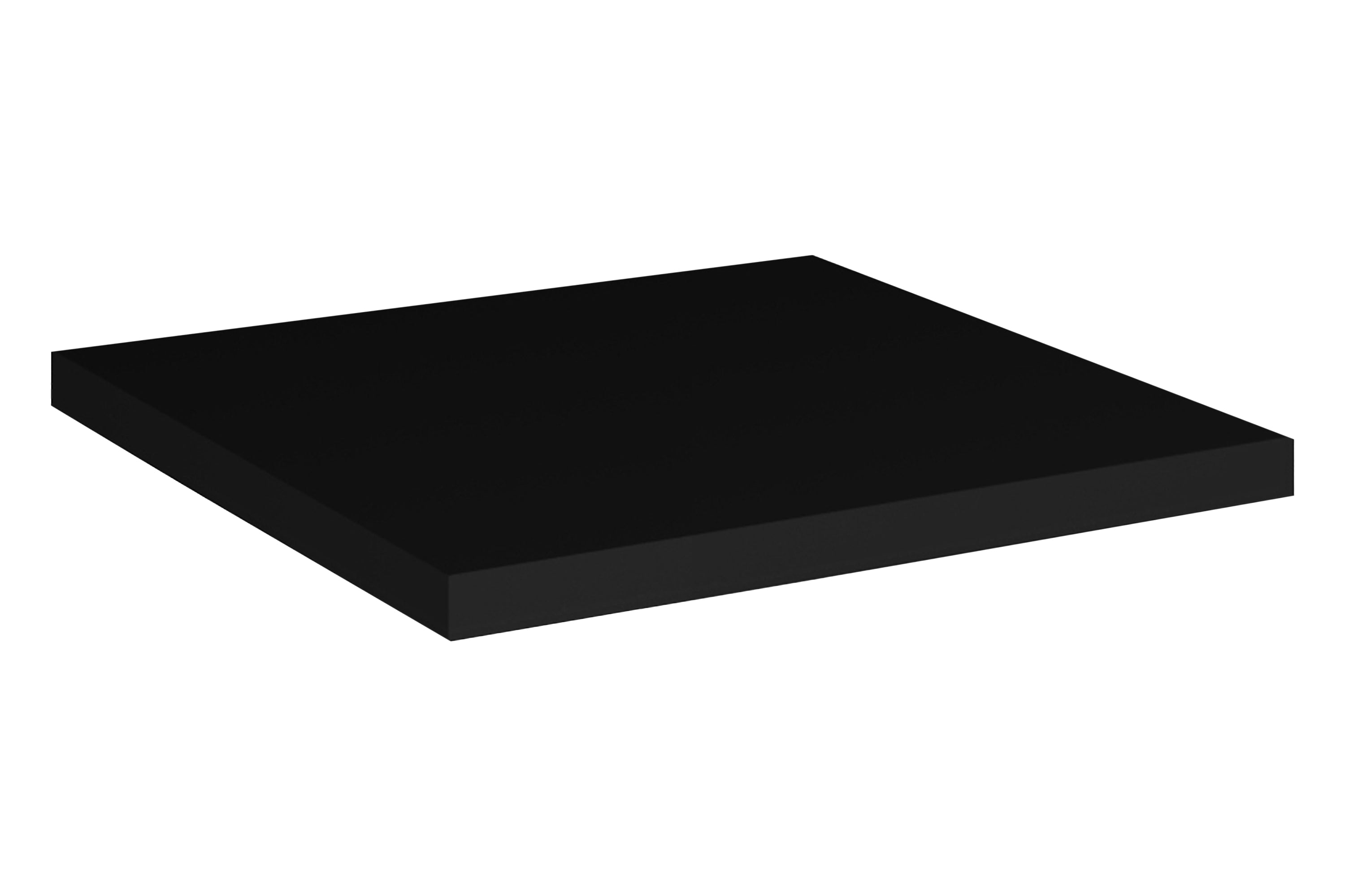Nova Arbeitsplatte 40 cm Schwarz Matt