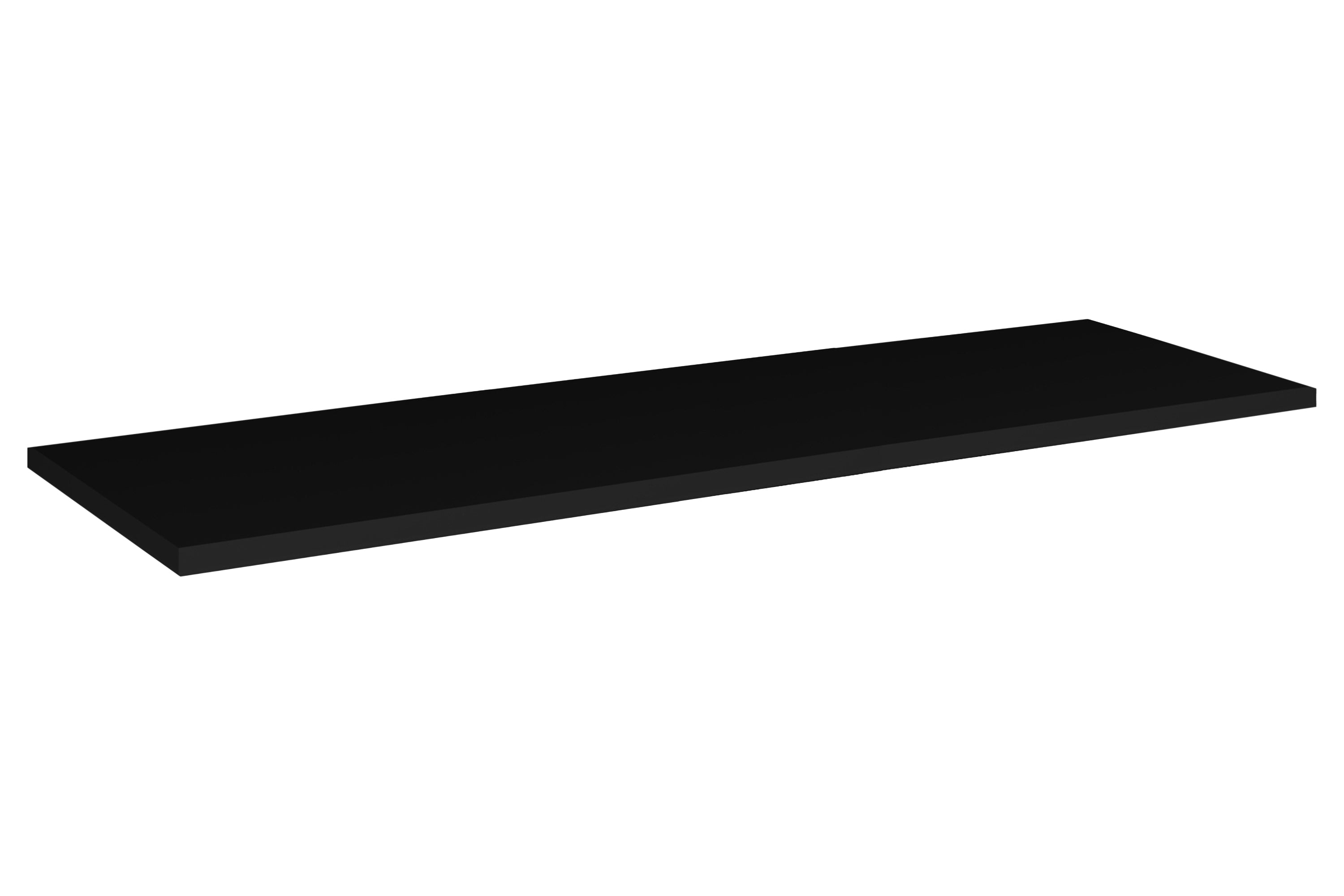 Nova Arbeitsplatte 120 cm Schwarz Matt