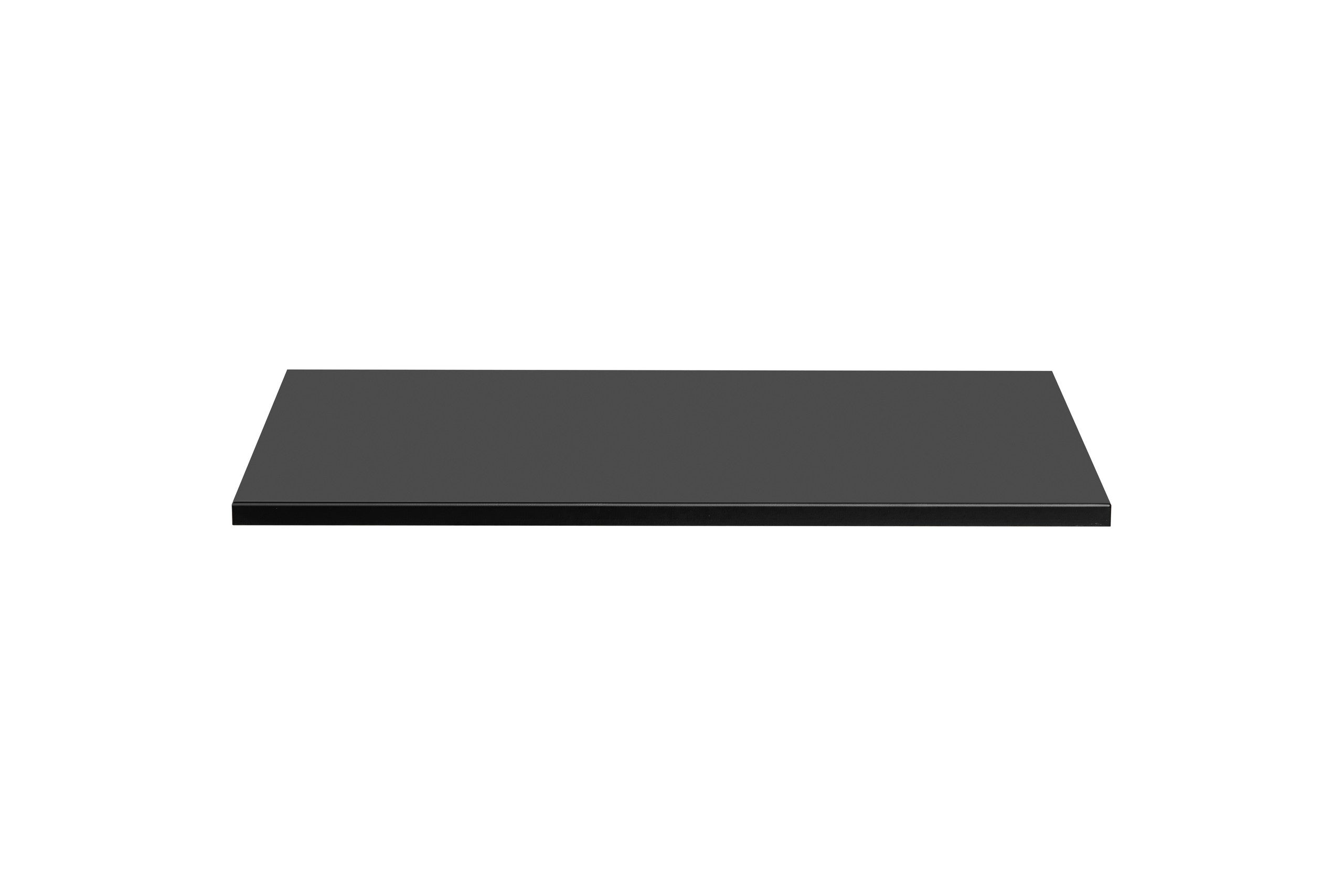 Adel Arbeitsplatte 80 cm Schwarz Matt
