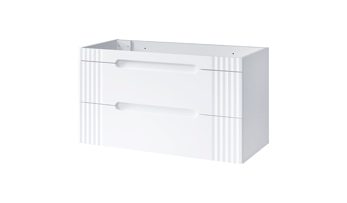 Fiji Unterschrank für Waschbecken, 120 cm, 2 Schubladen