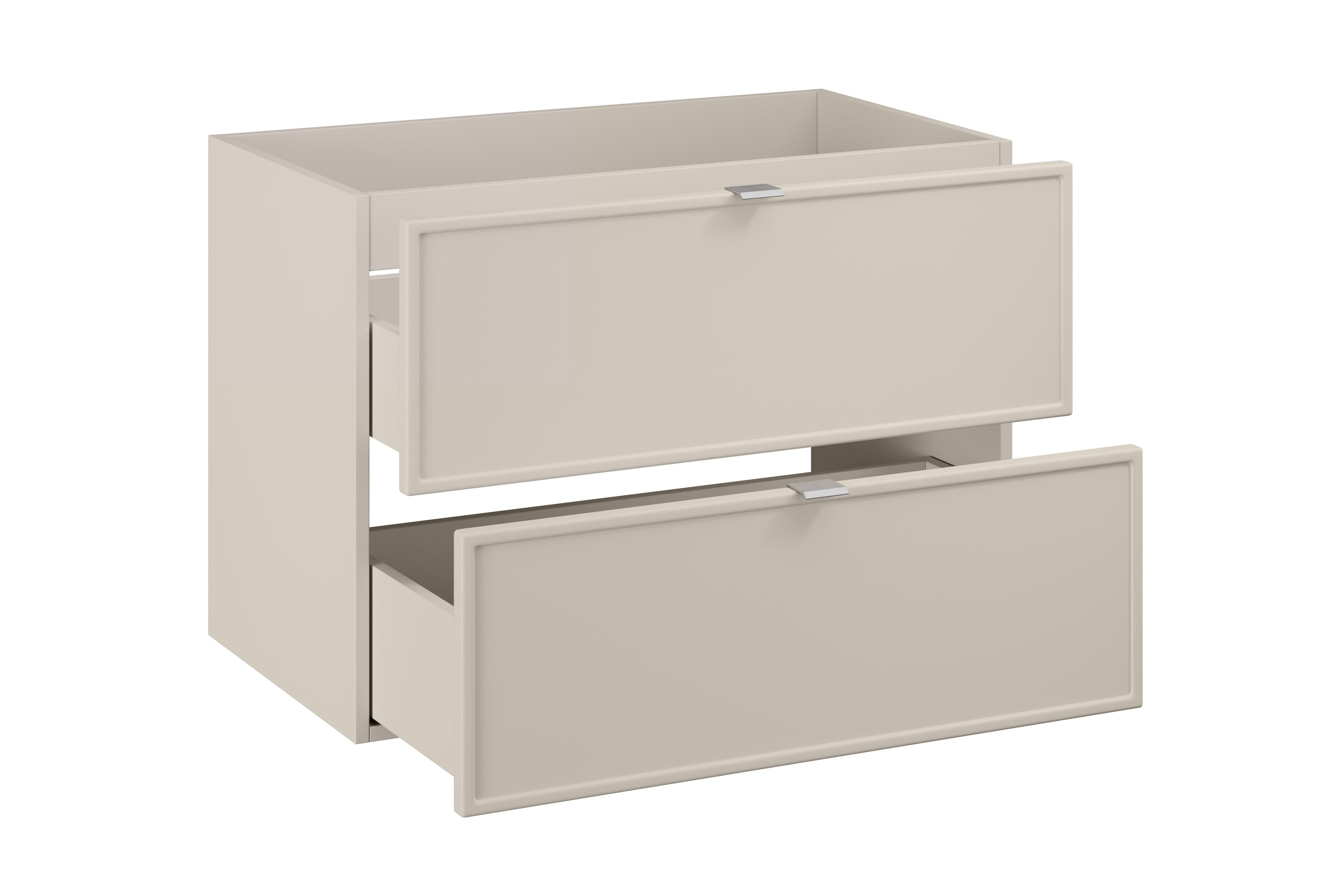 Bella Unterschrank für Waschbecken 80 cm, 2 Schubladen